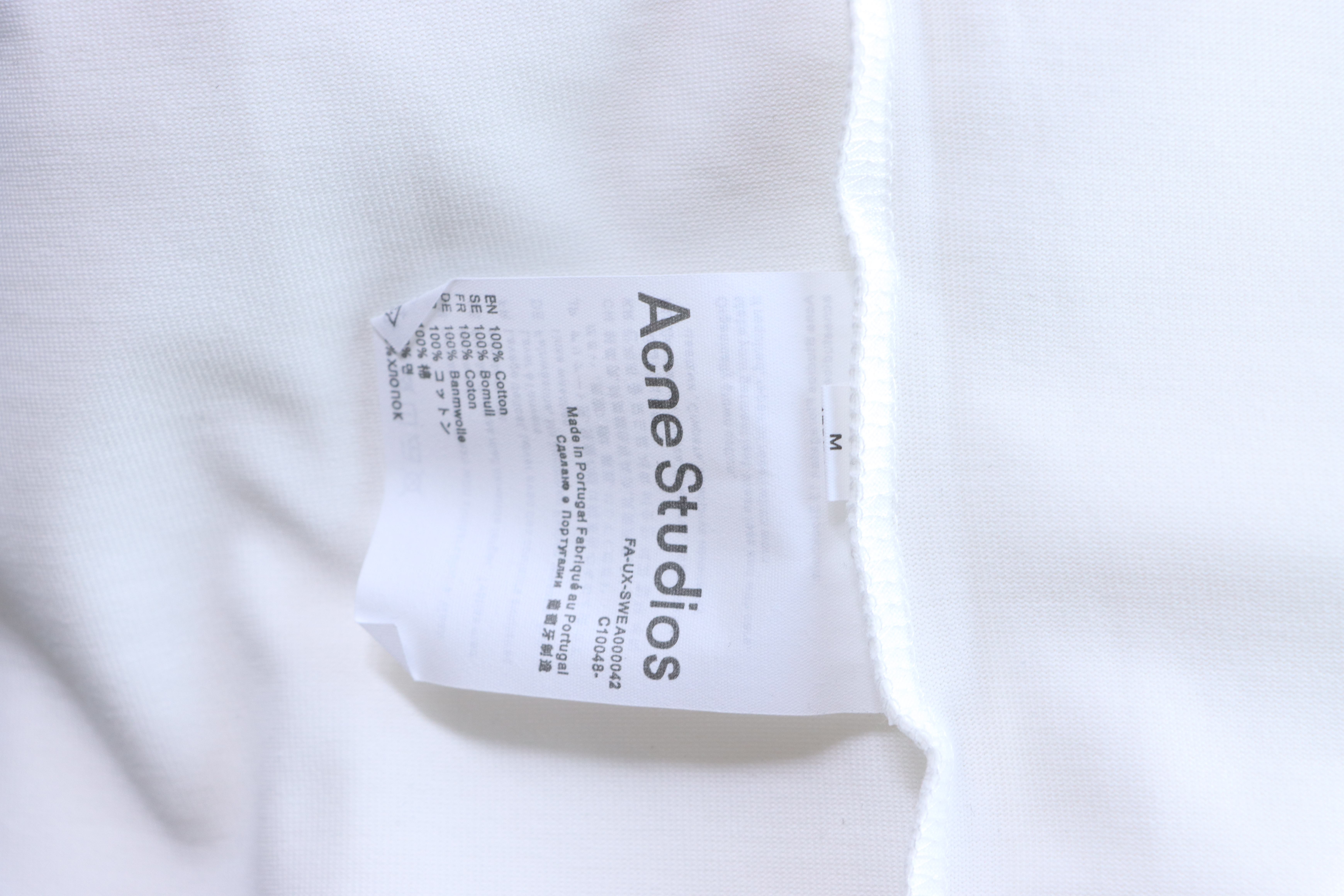 Acne Studios AC Number & Letter 1996 Graphic T-Shirt