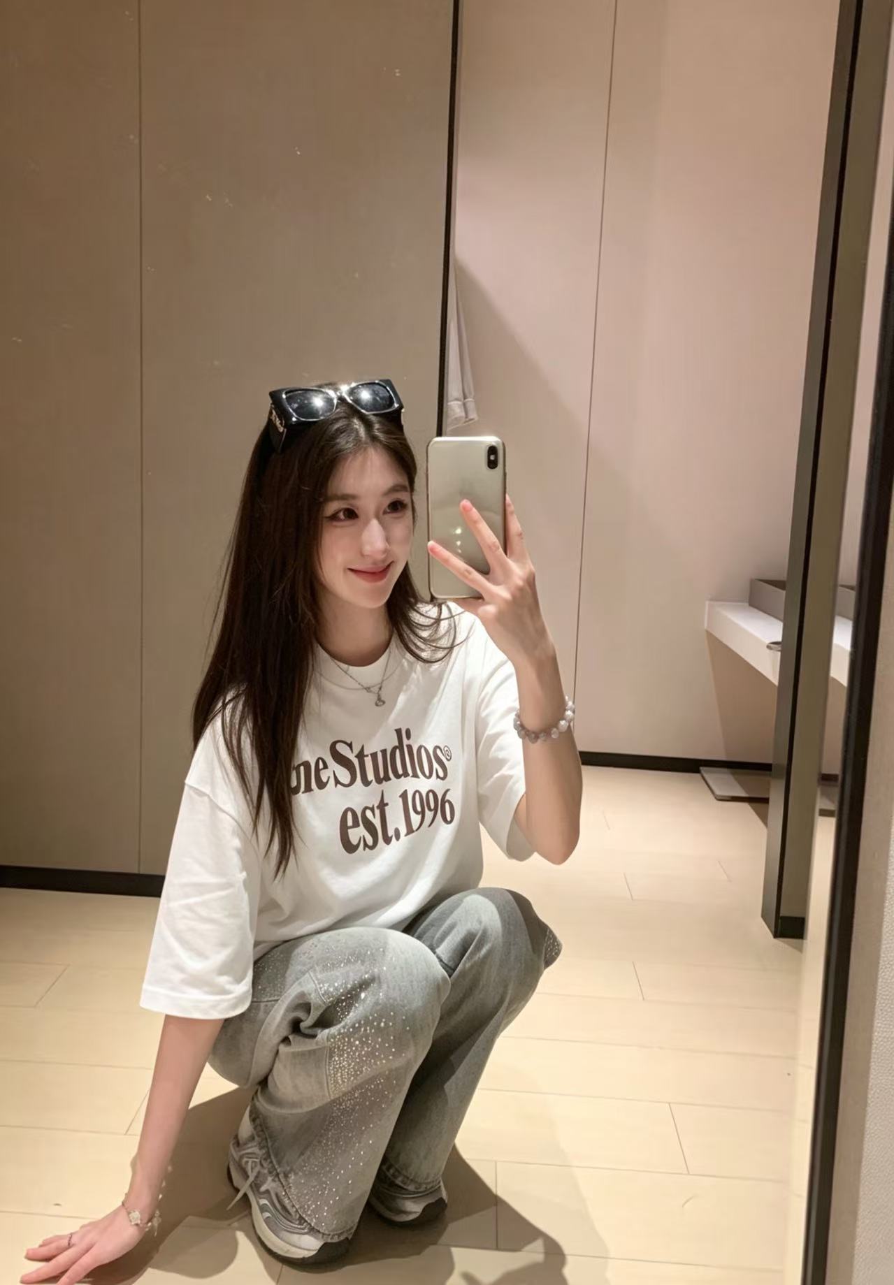 Acne Studios AC Number & Letter 1996 Graphic T-Shirt