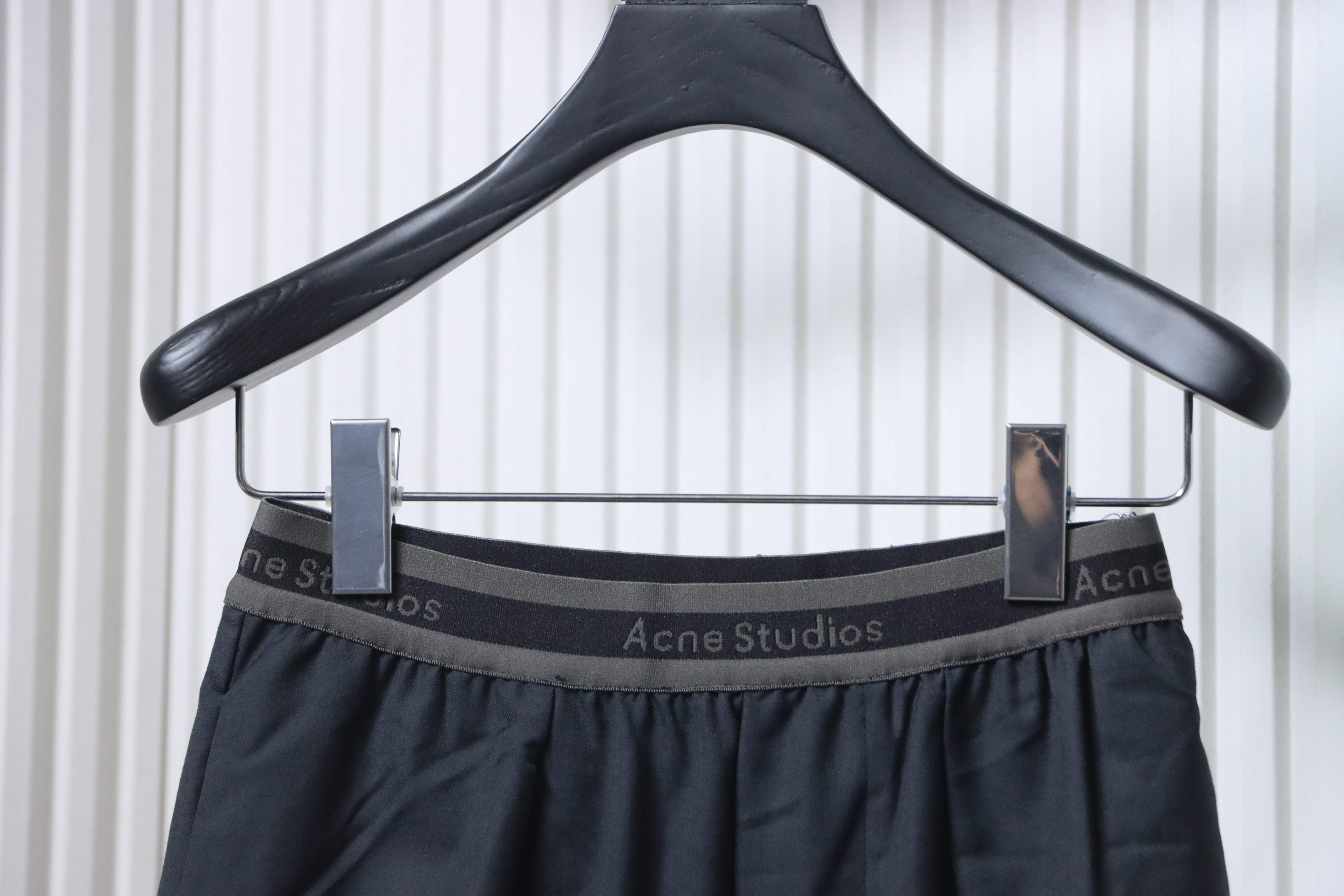Acne Studios AC-Style Lightweight Wide-Leg Pants