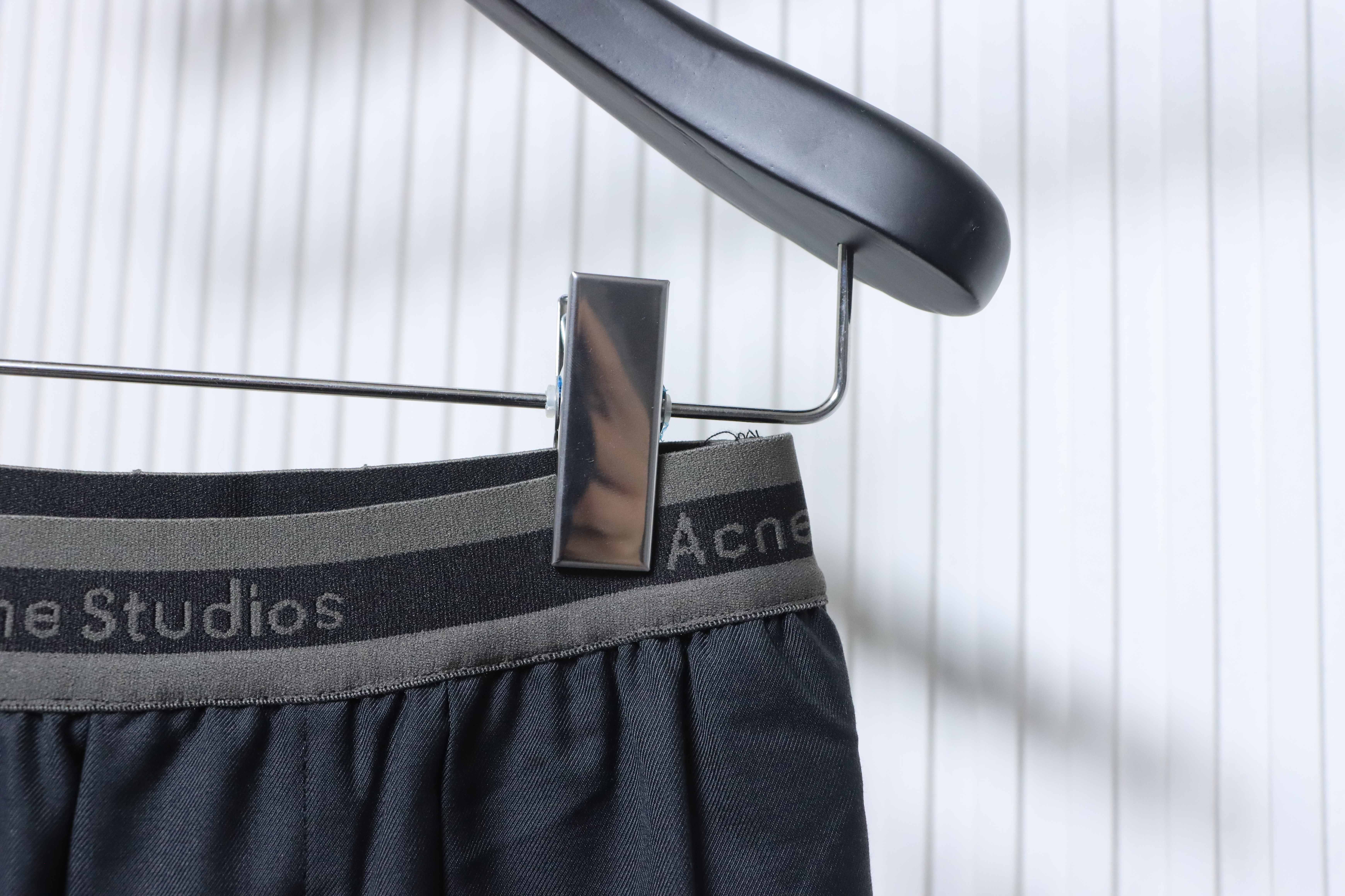 Acne Studios AC-Style Lightweight Wide-Leg Pants
