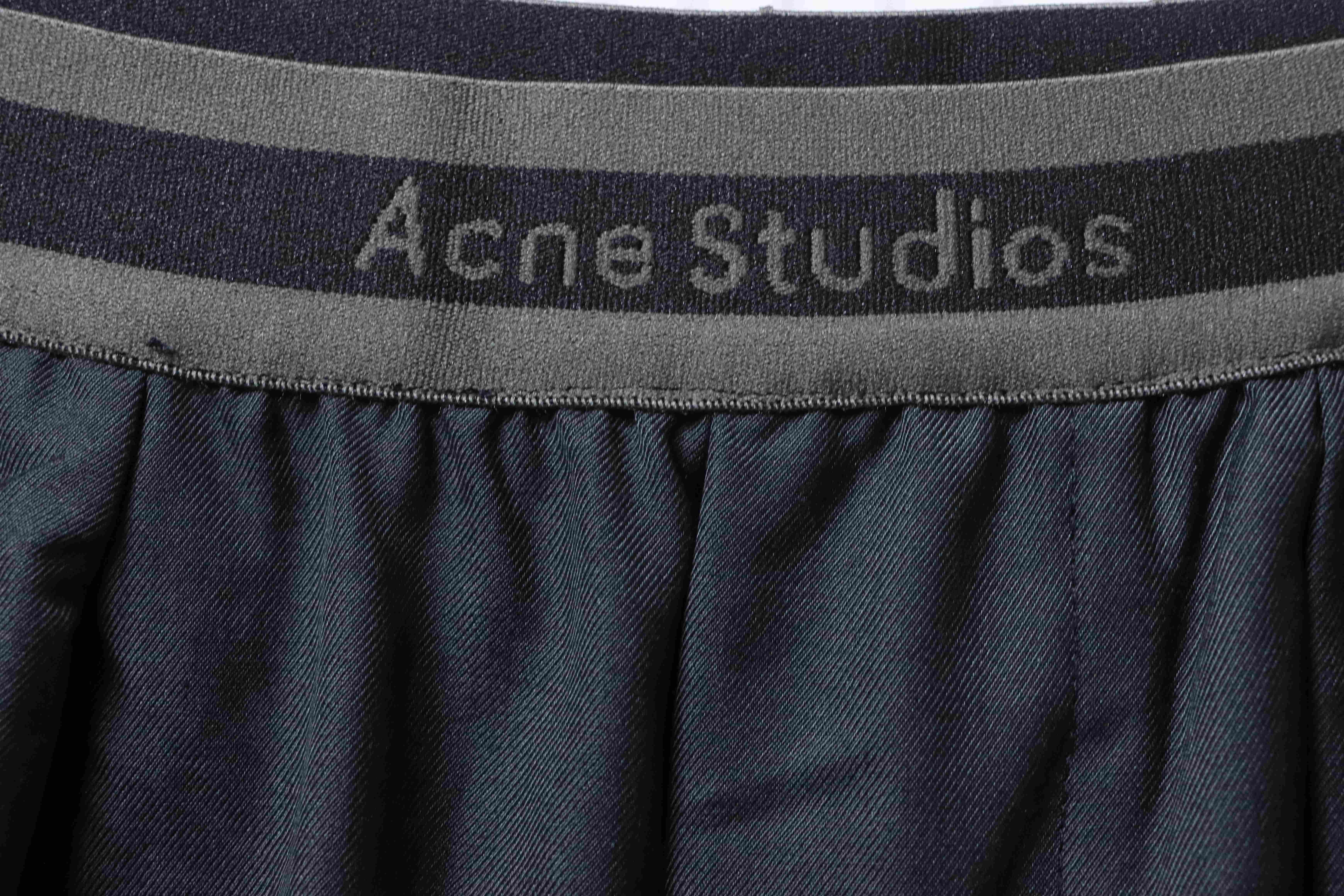 Acne Studios AC-Style Lightweight Wide-Leg Pants