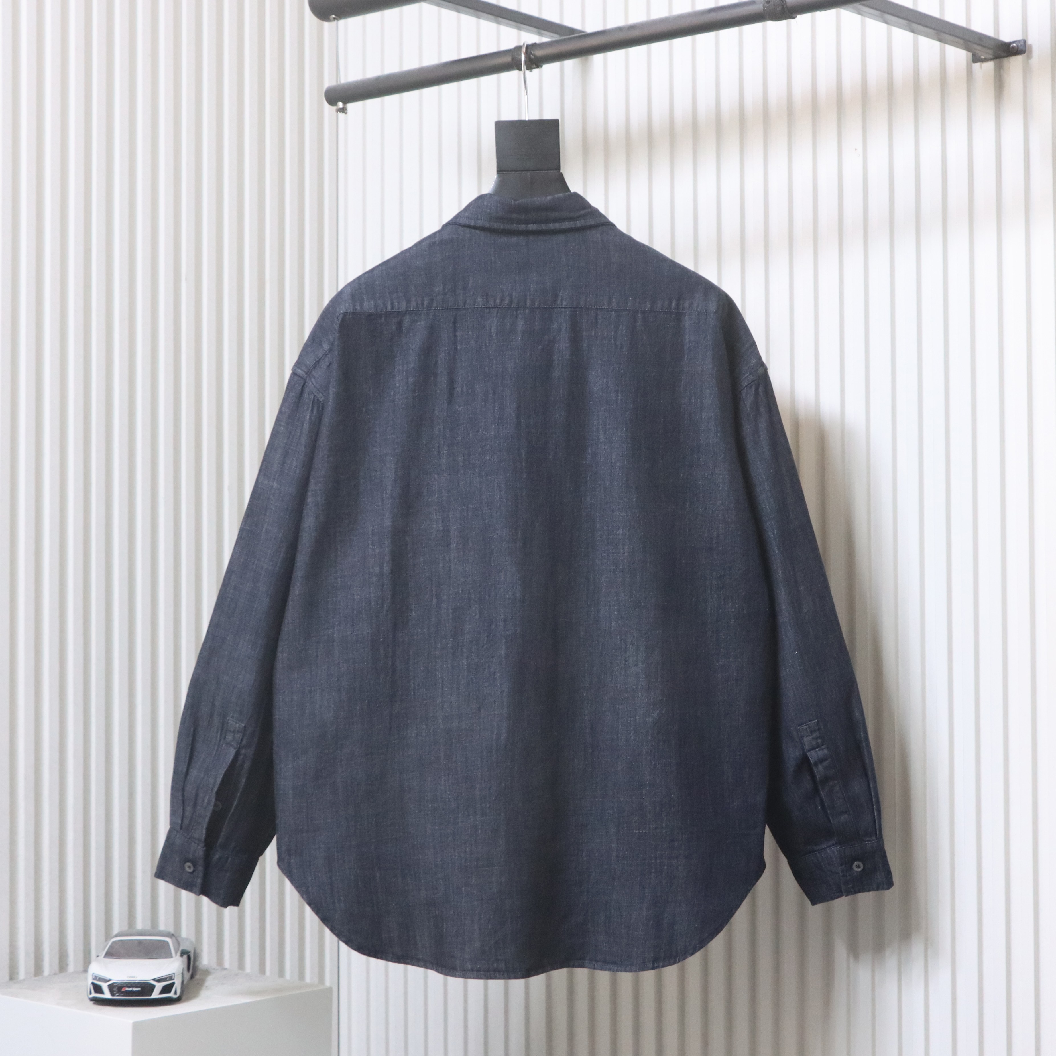 Acne Studios AC-Style Washed Denim Shirt