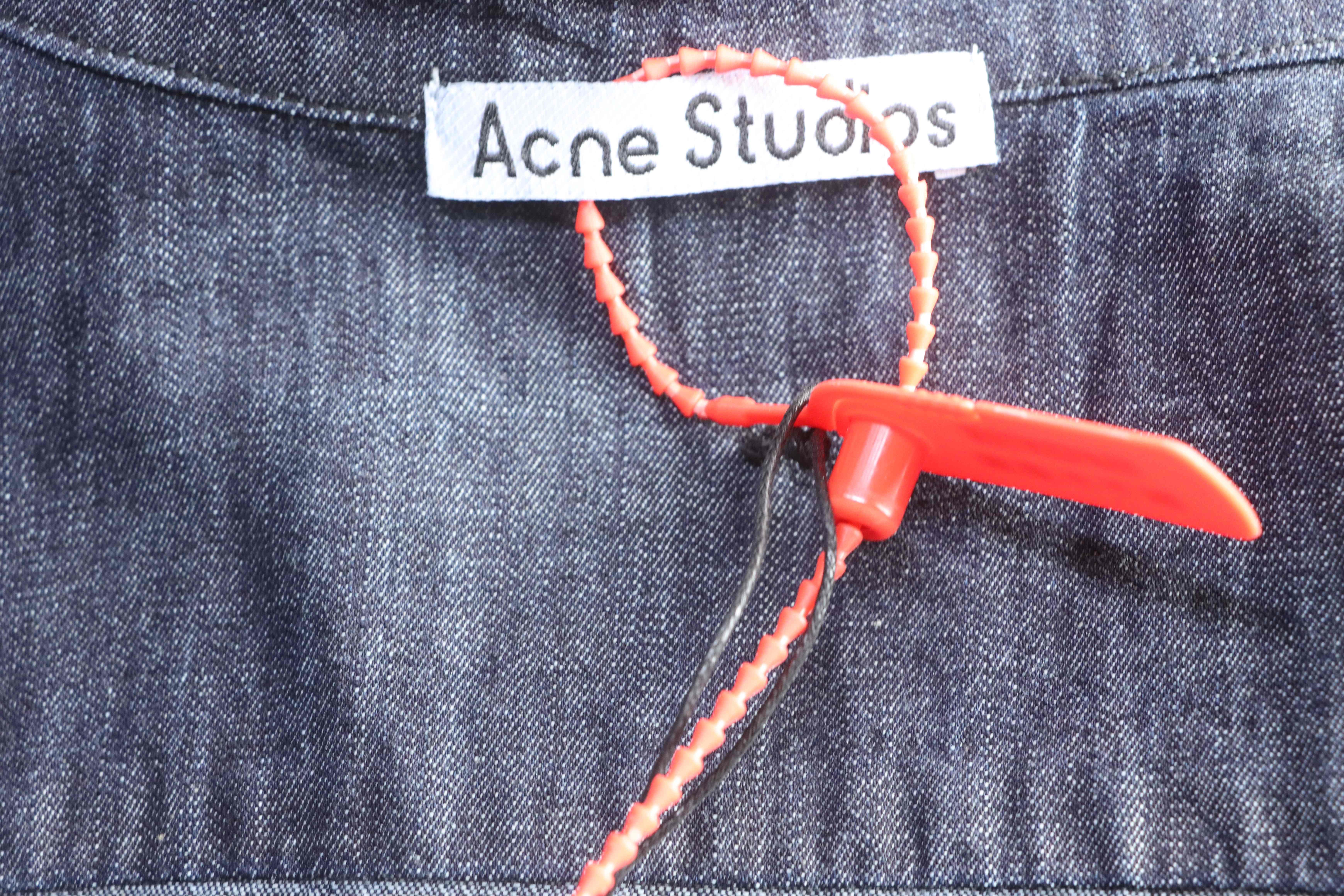 Acne Studios AC-Style Washed Denim Shirt