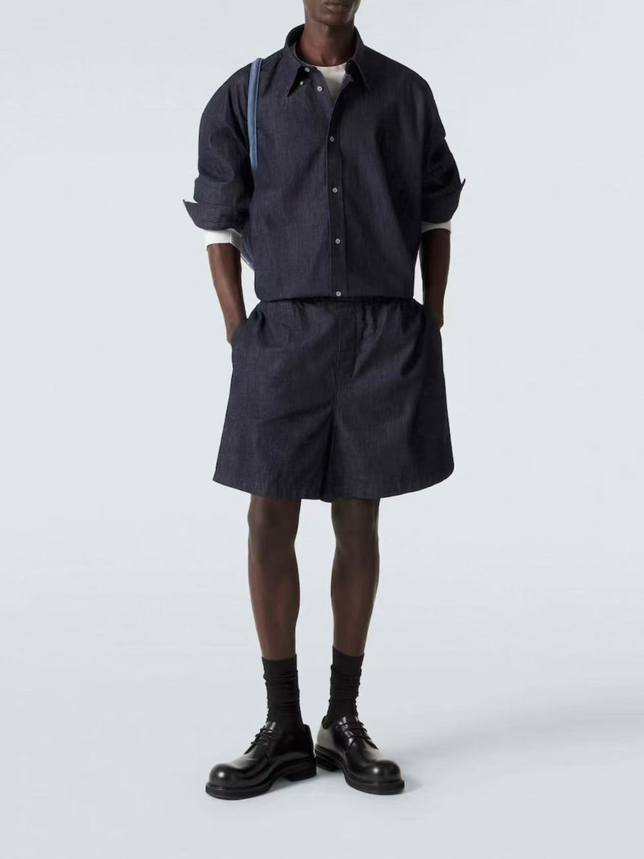 Acne Studios AC-Style Washed Denim Shirt