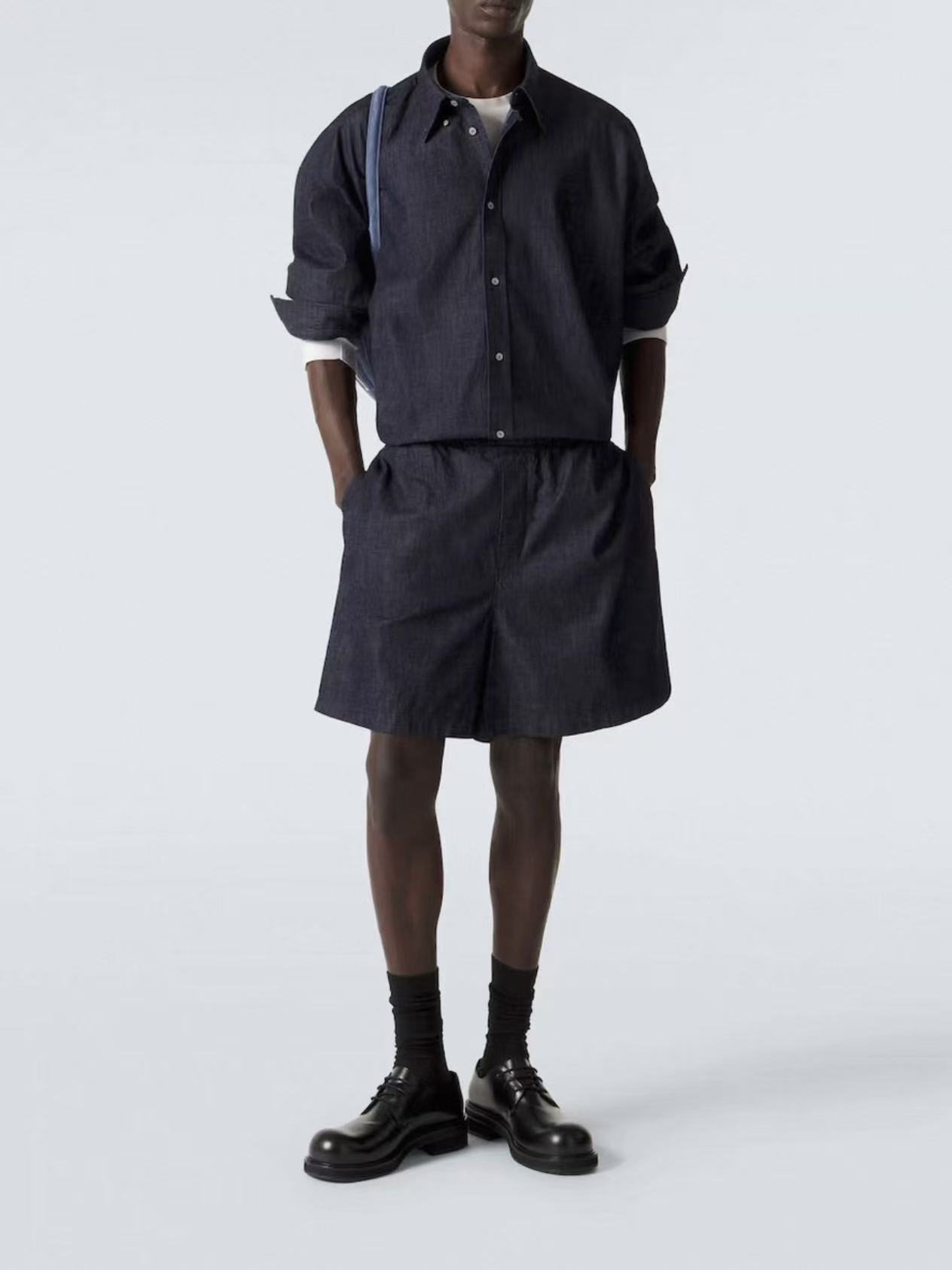 Acne Studios AC-Style Washed Denim Shirt