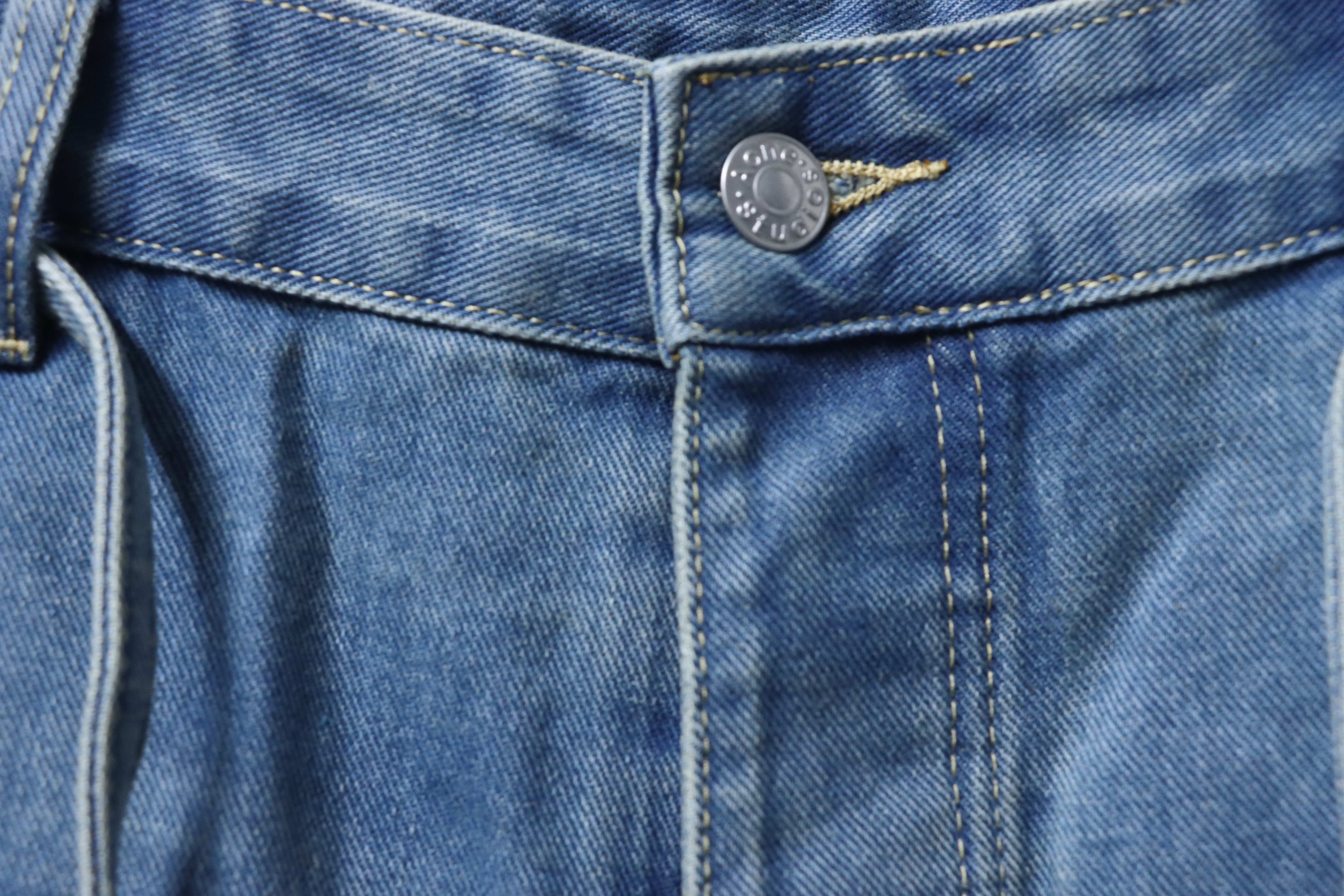 Acne Studios Belted Distressed Denim Shorts