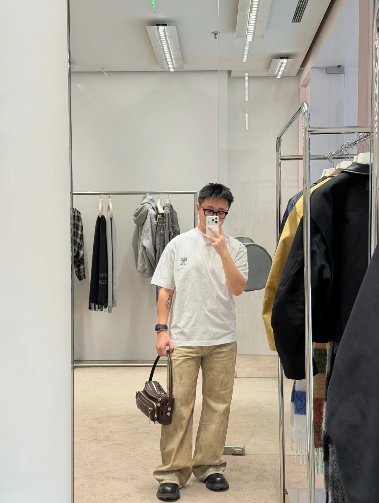 Acne Studios Bow Graphic T-Shirt