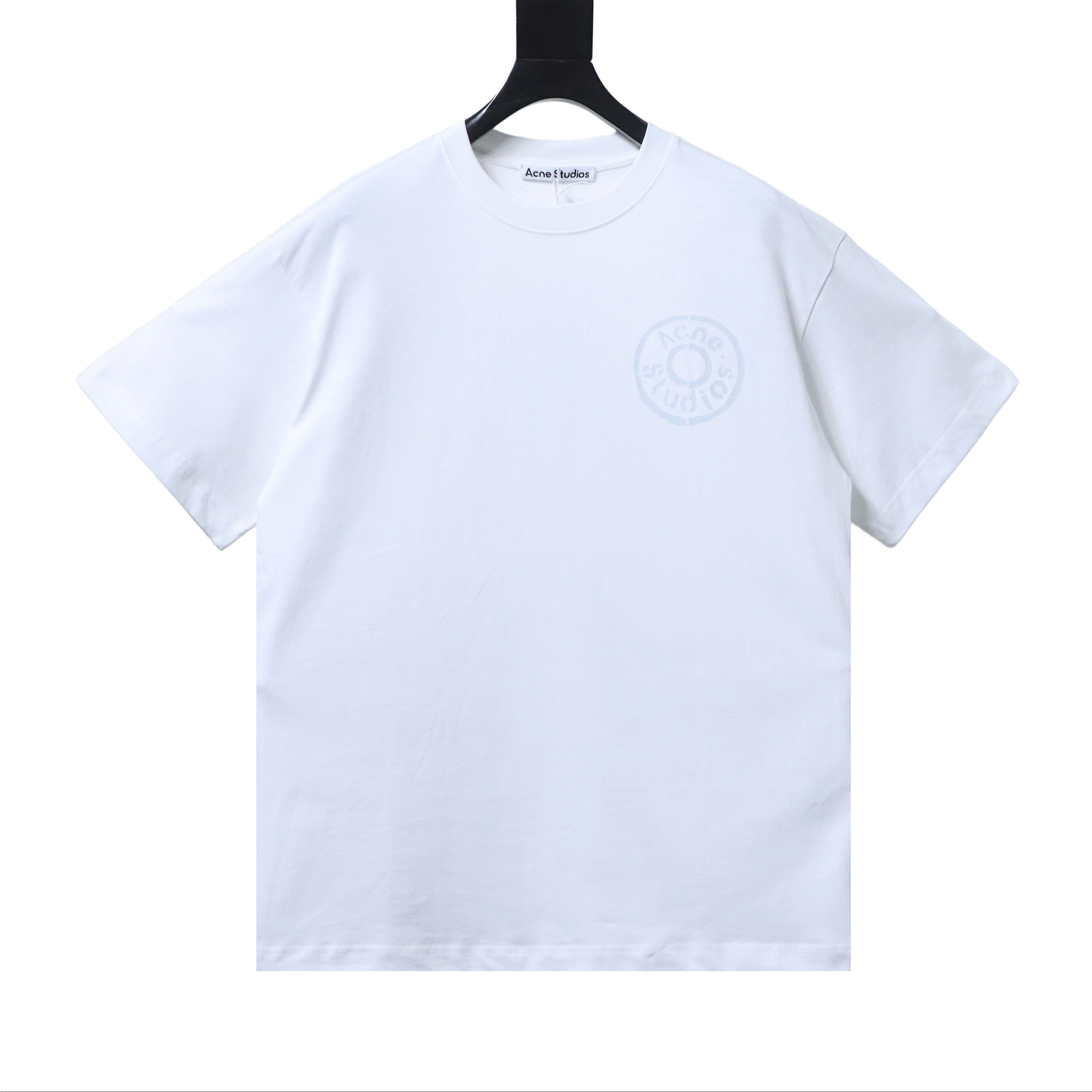 Acne Studios Circle Logo Print T-Shirt