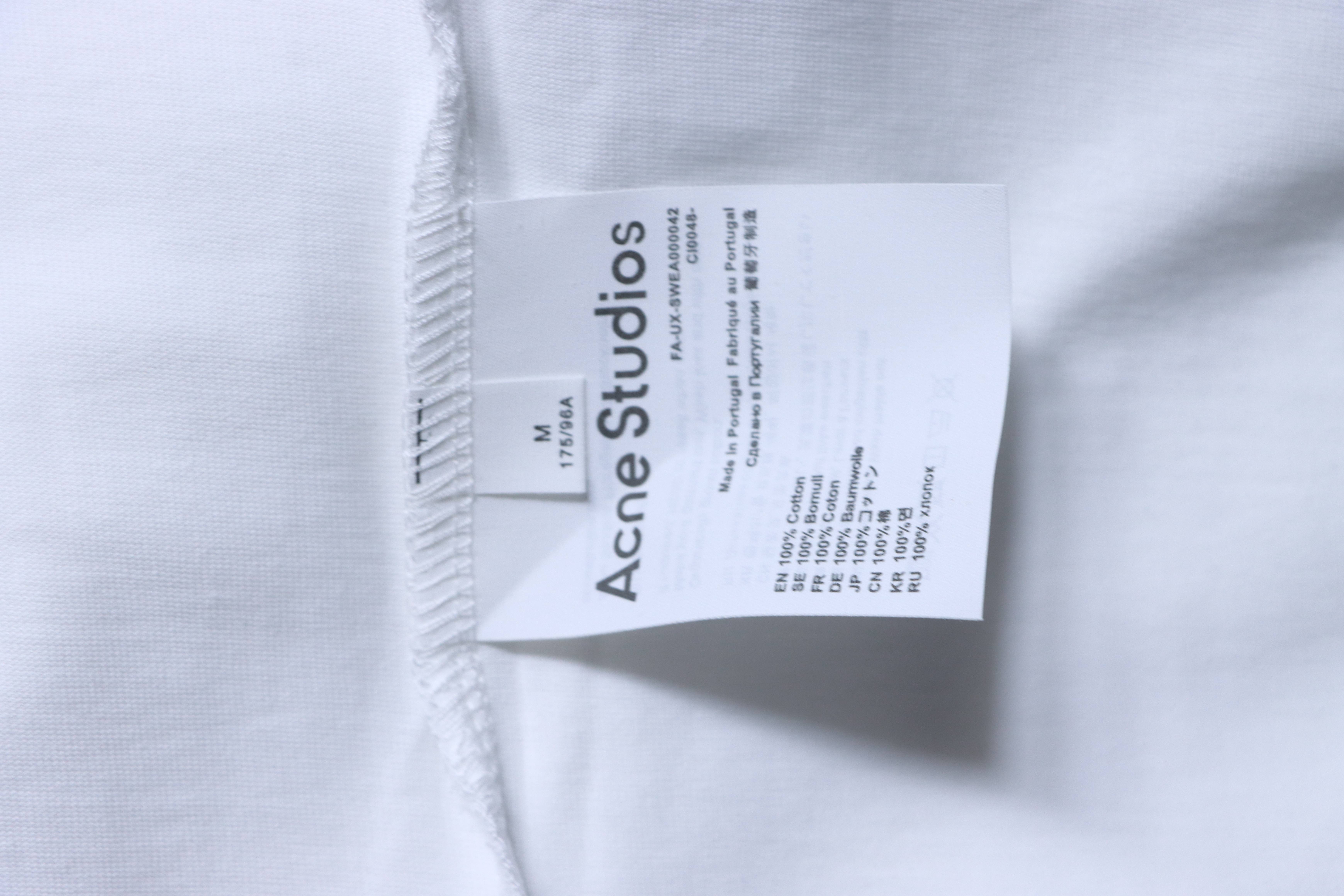 Acne Studios Circle Logo Print T-Shirt