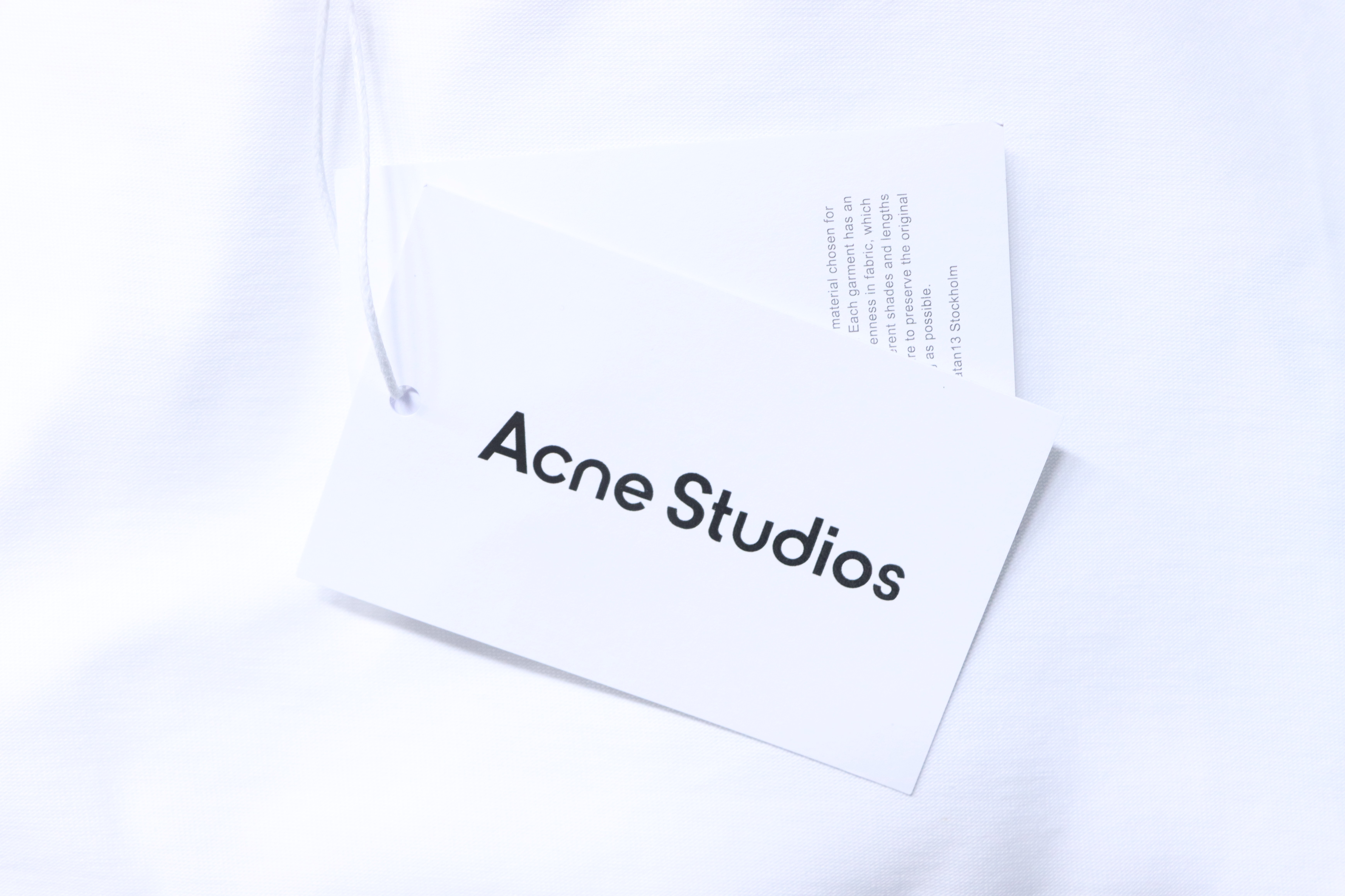 Acne Studios Circle Logo Print T-Shirt
