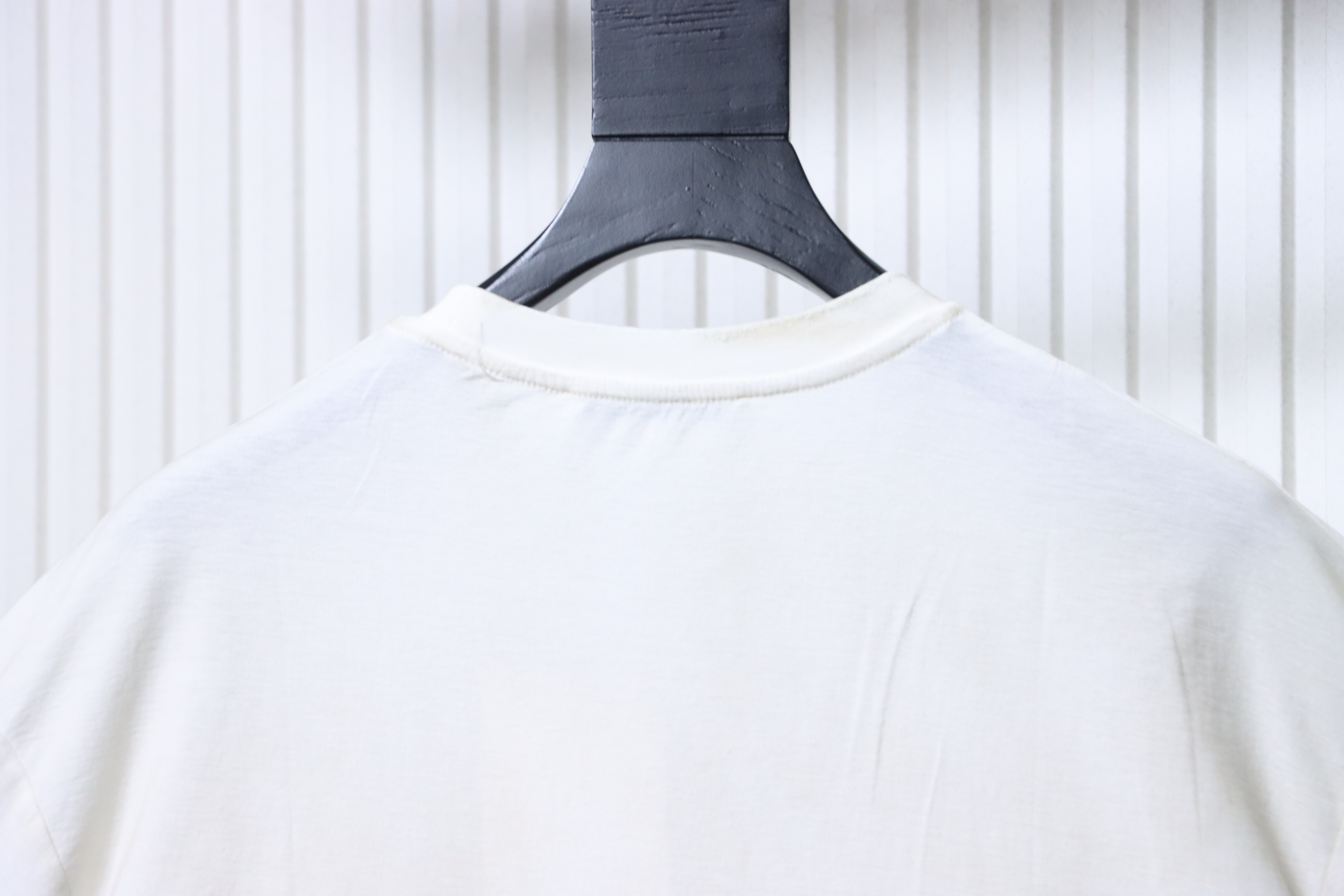 Acne Studios Distressed Cotton-Linen T-Shirt
