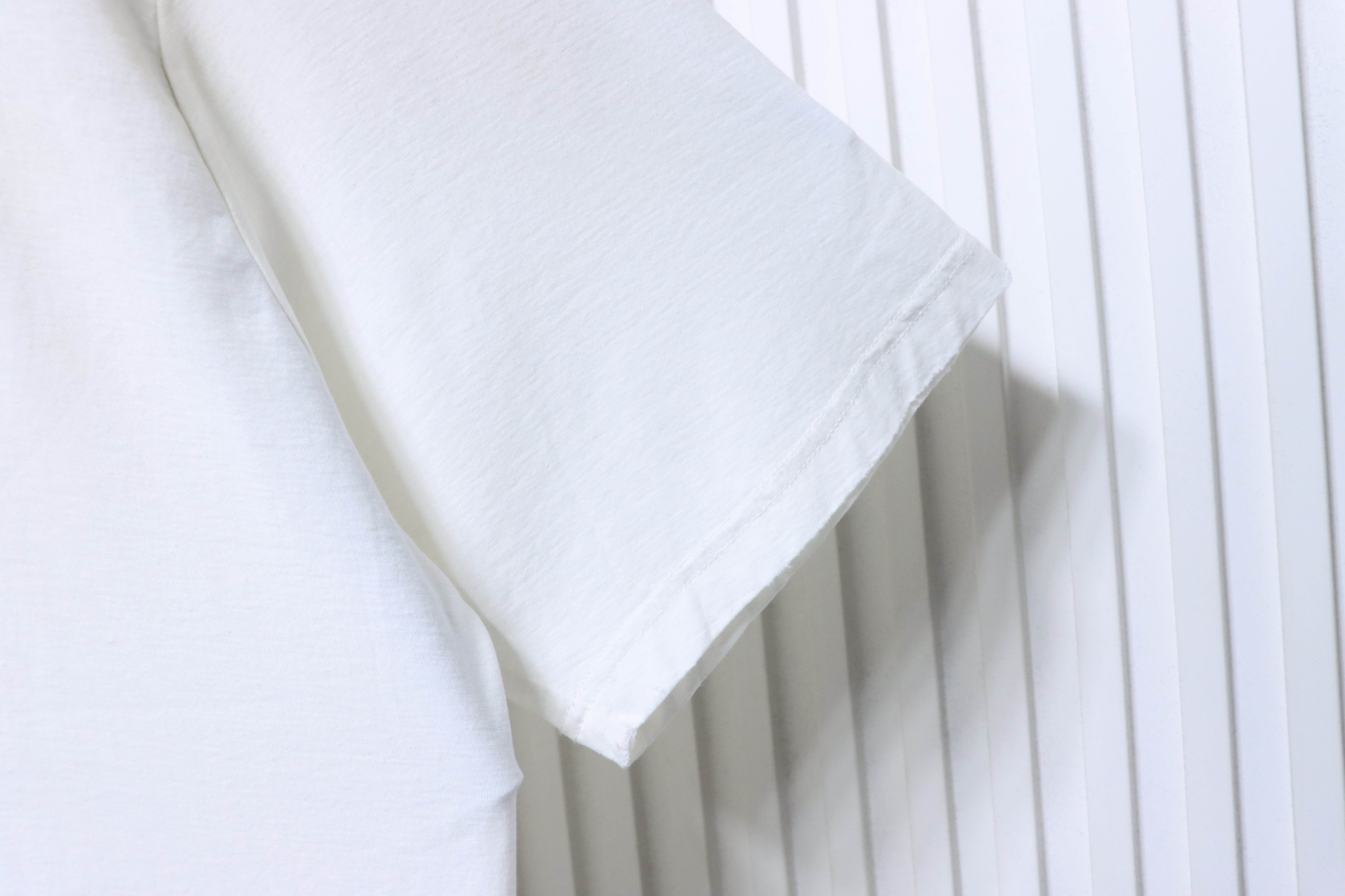 Acne Studios Distressed Cotton-Linen T-Shirt