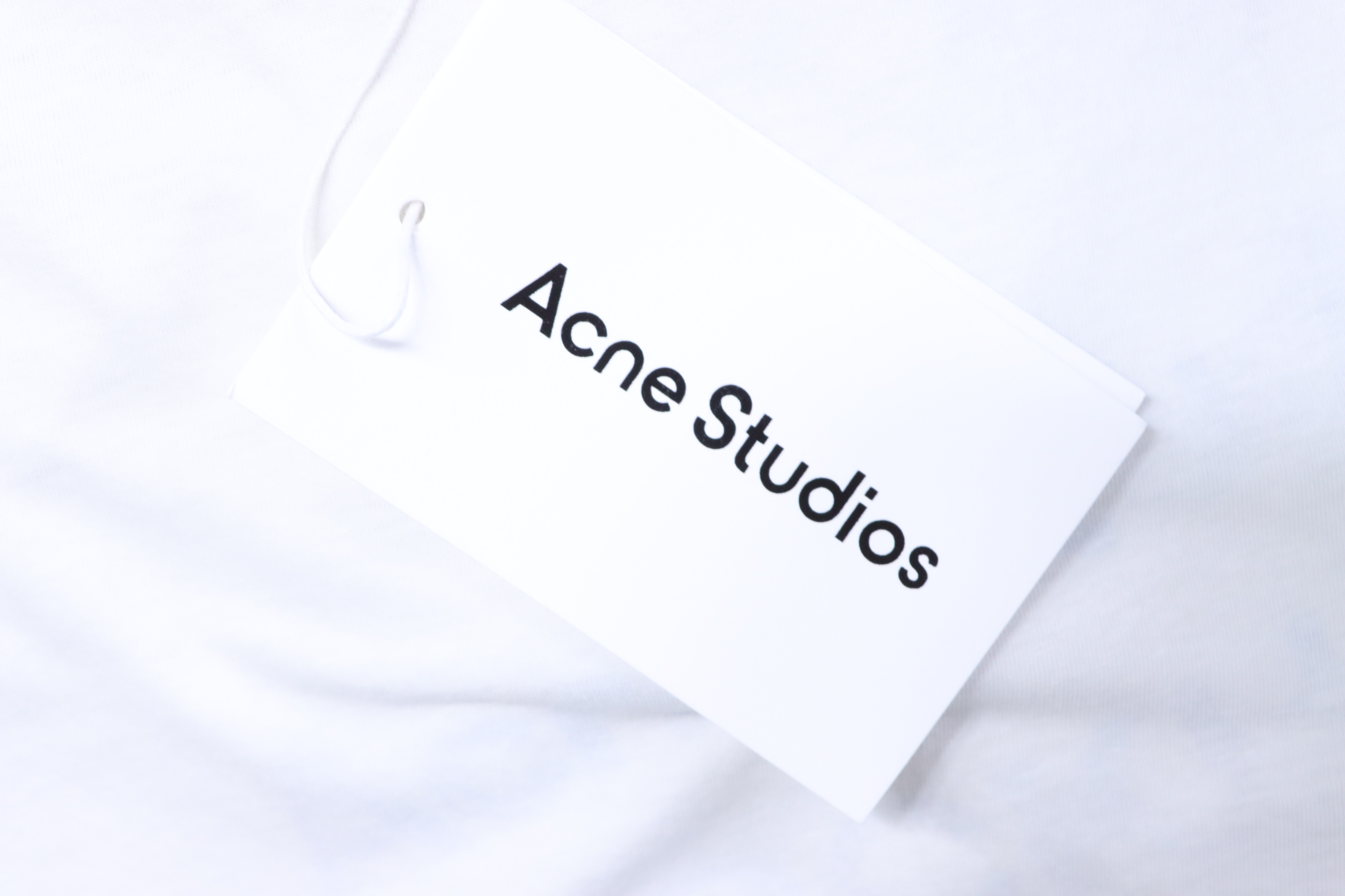 Acne Studios Distressed Cotton-Linen T-Shirt
