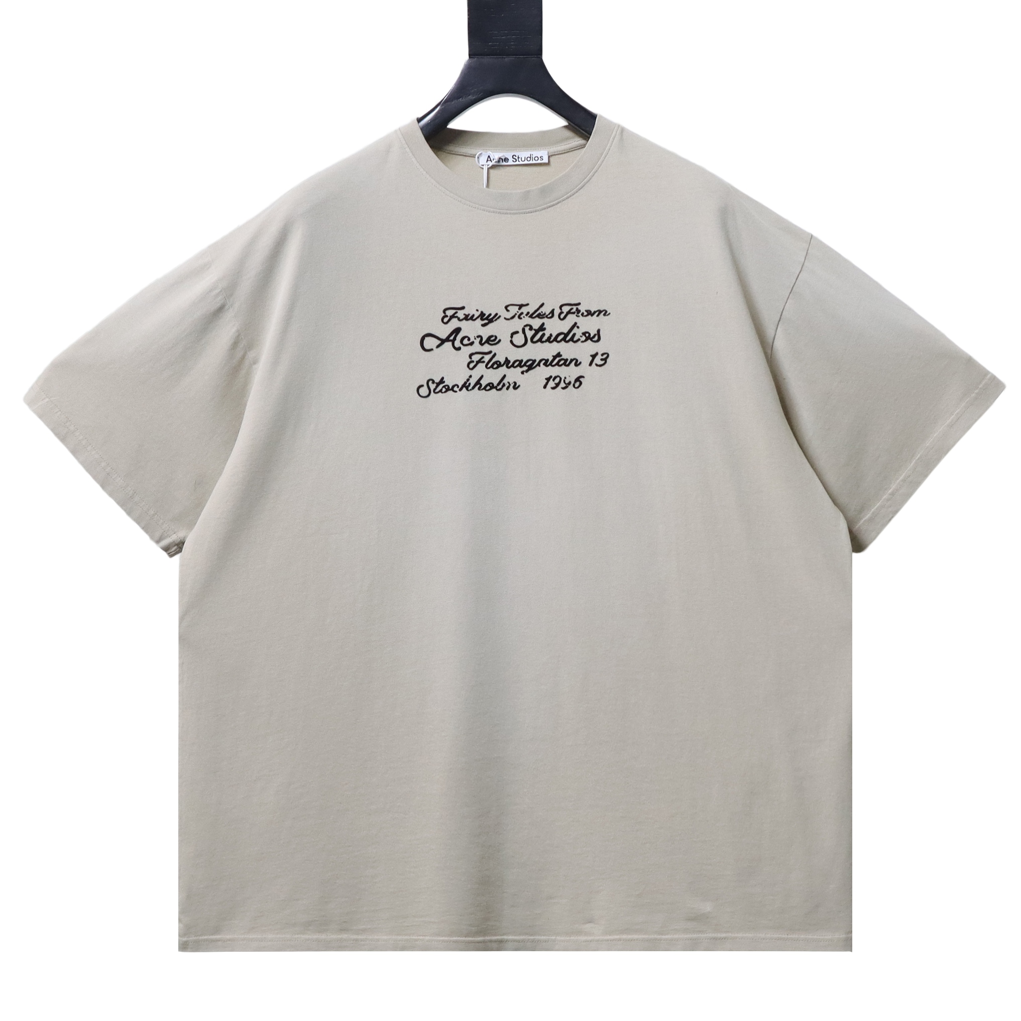 Acne Studios Flocked Distressed T-Shirt