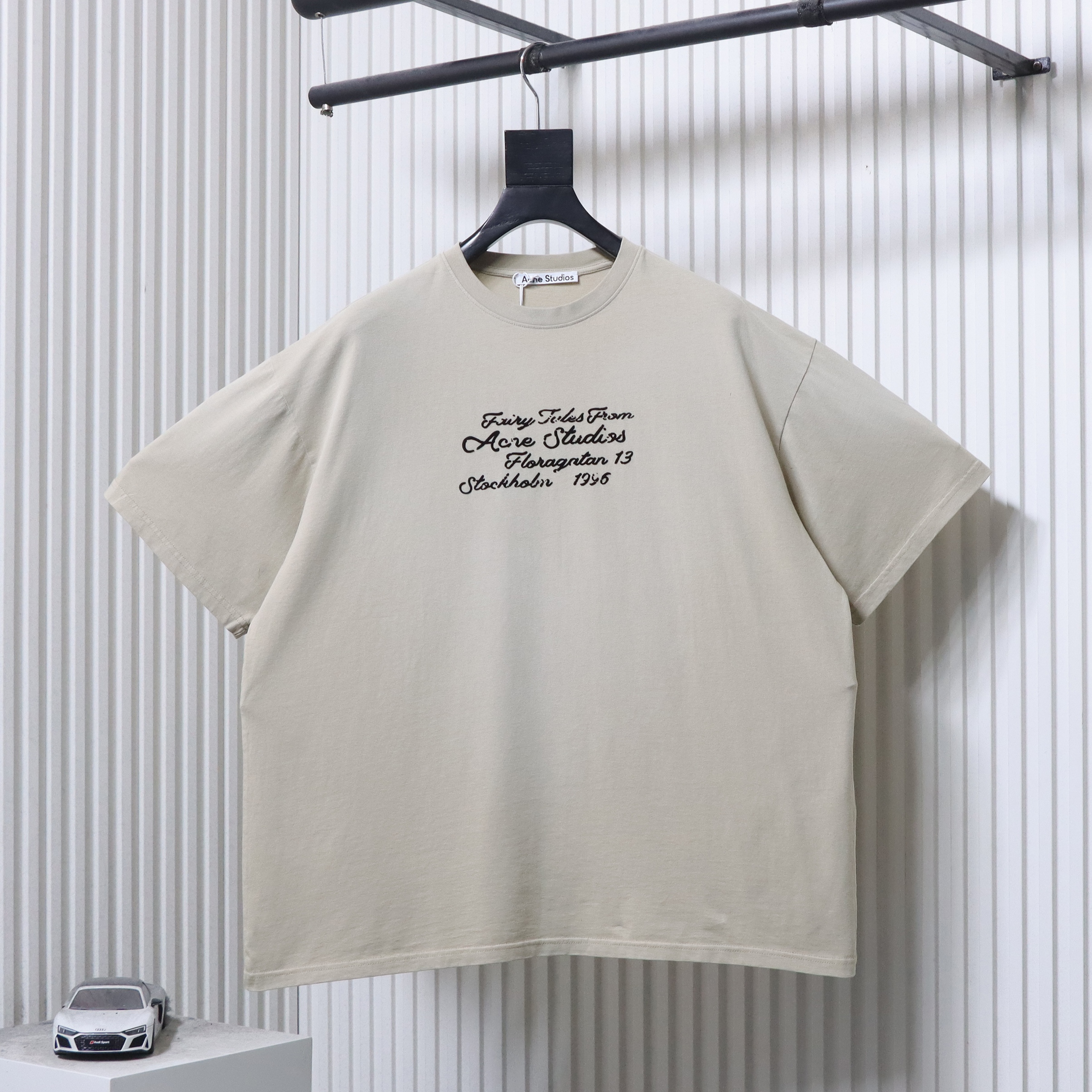 Acne Studios Flocked Distressed T-Shirt
