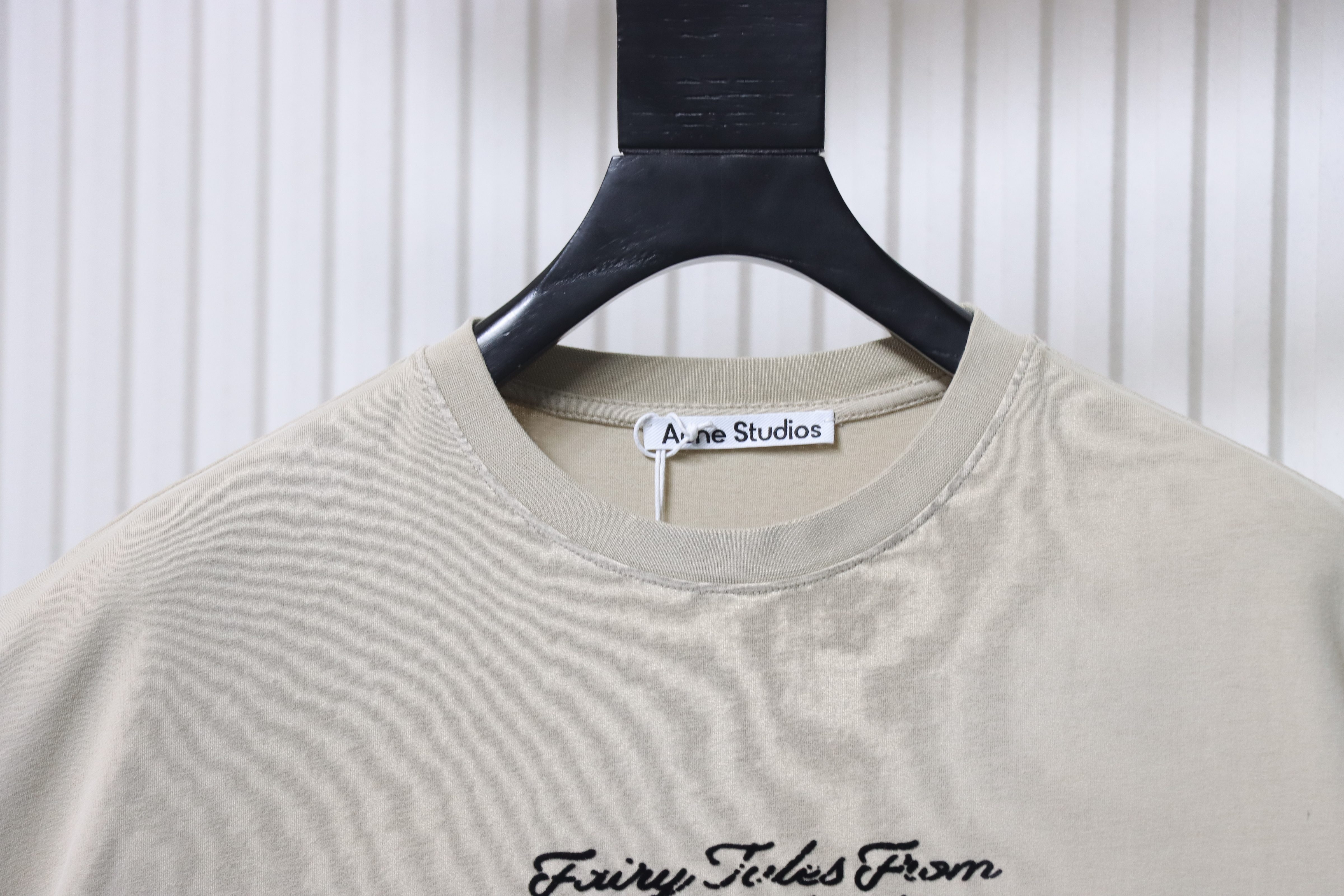 Acne Studios Flocked Distressed T-Shirt