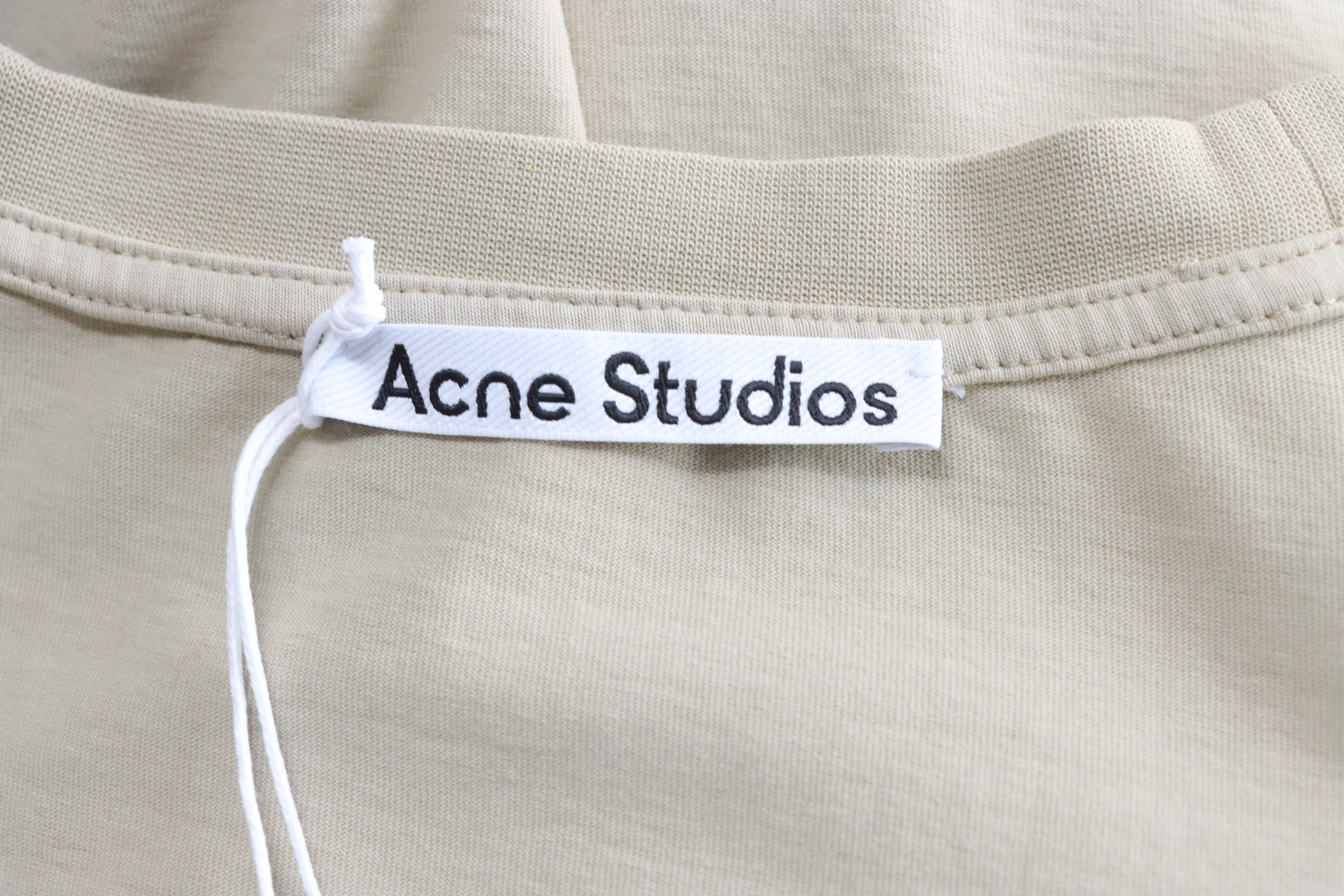 Acne Studios Flocked Distressed T-Shirt
