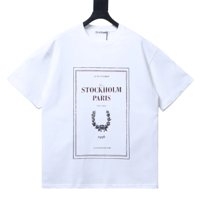 Acne Studios FW25 Letter Graphic T-Shirt 01