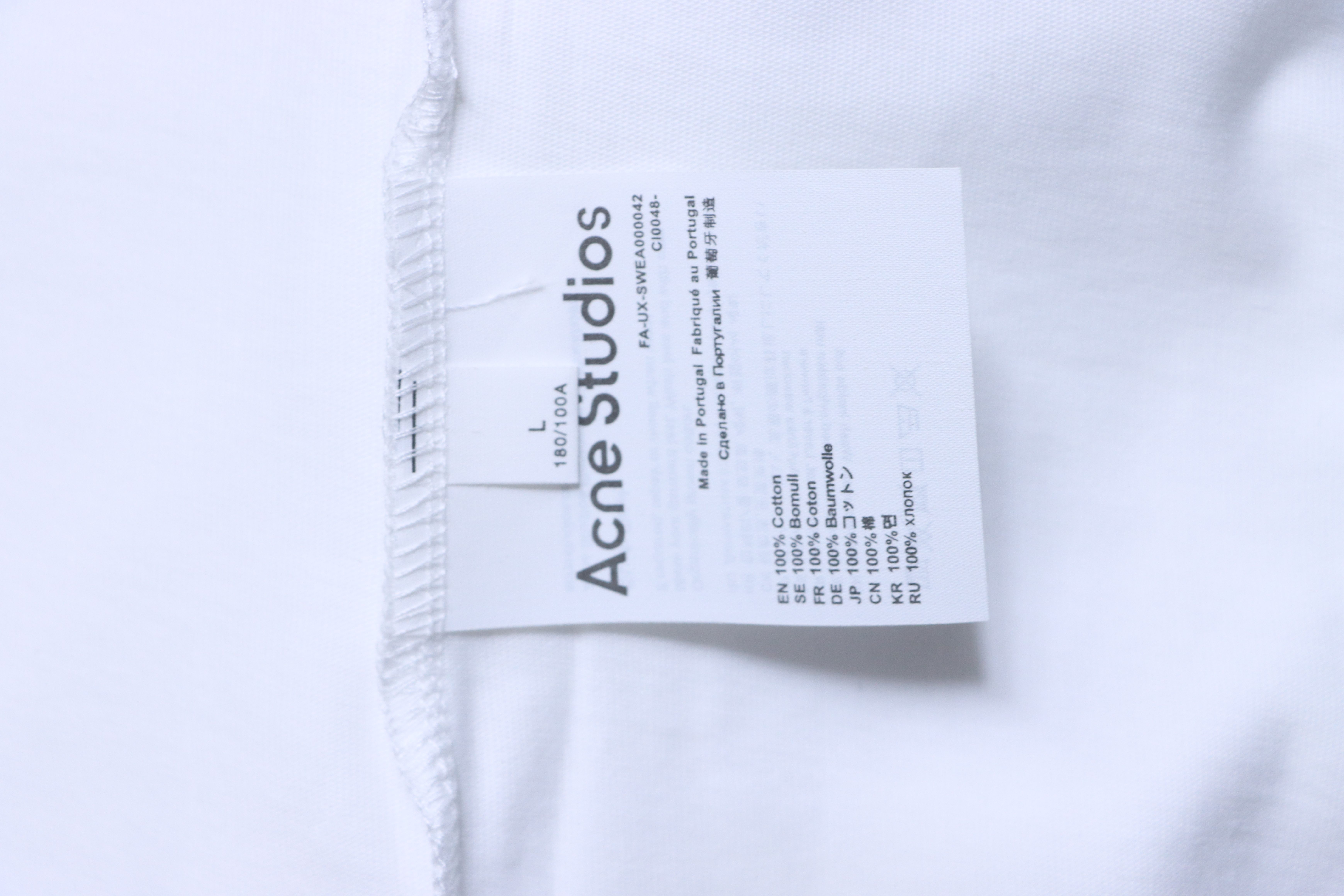 Acne Studios FW25 Letter Graphic T-Shirt