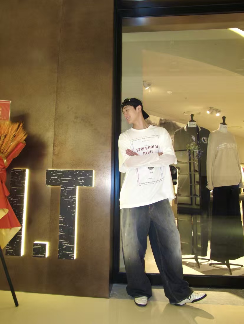 Acne Studios FW25 Letter Graphic T-Shirt