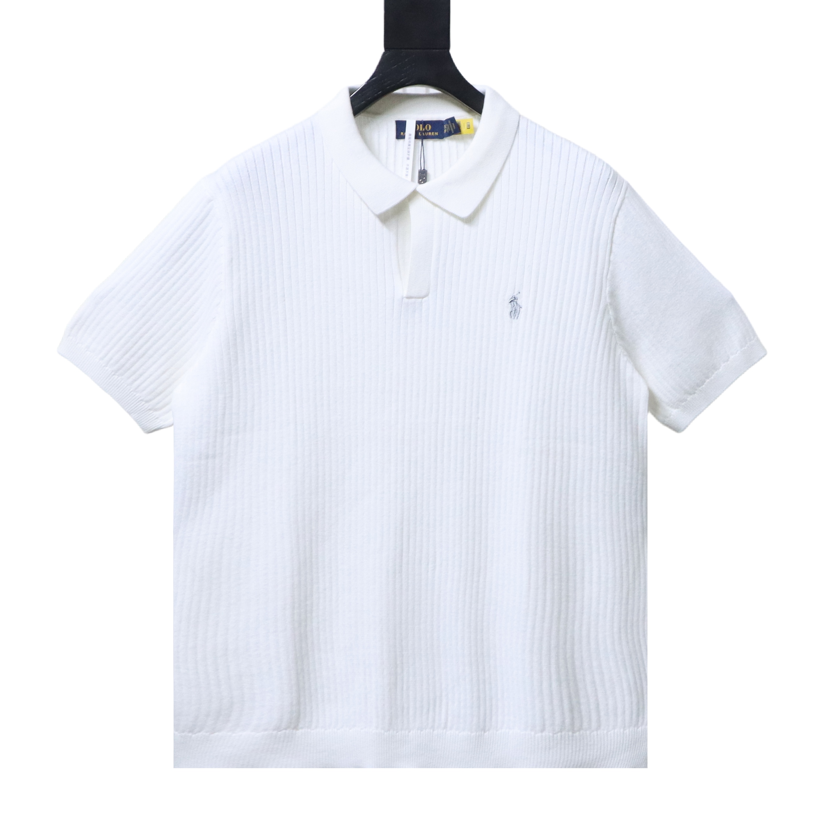 Ralph Lauren Cable-Knit Polo Shirt