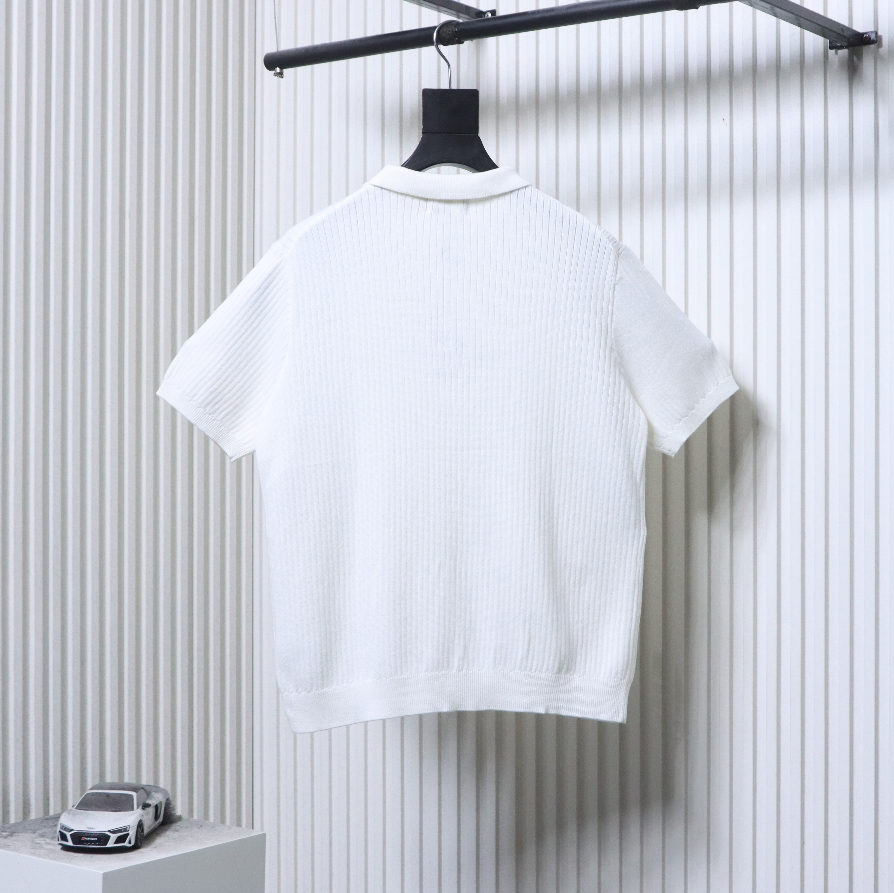 Ralph Lauren Cable-Knit Polo Shirt