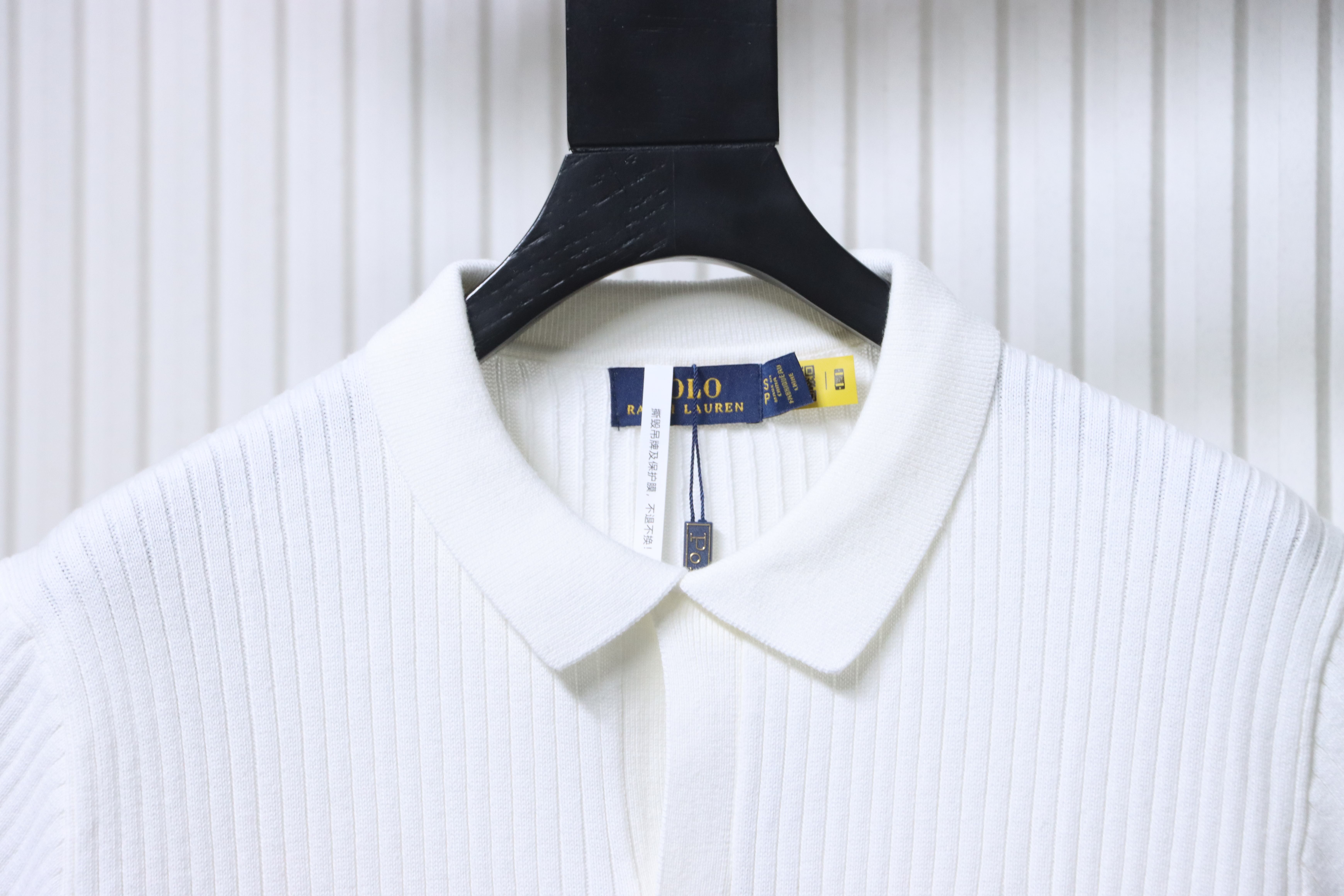 Ralph Lauren Cable-Knit Polo Shirt