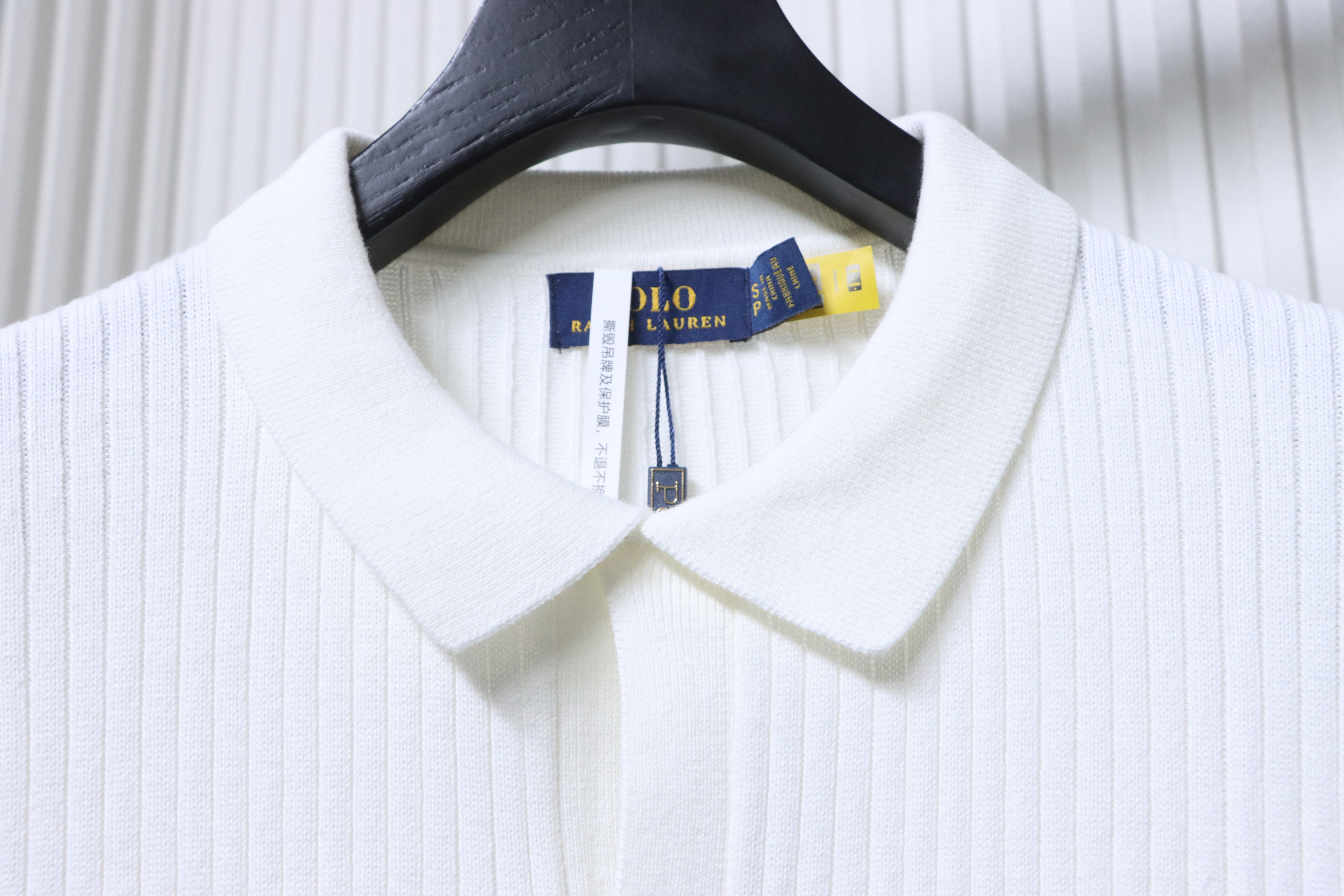 Ralph Lauren Cable-Knit Polo Shirt