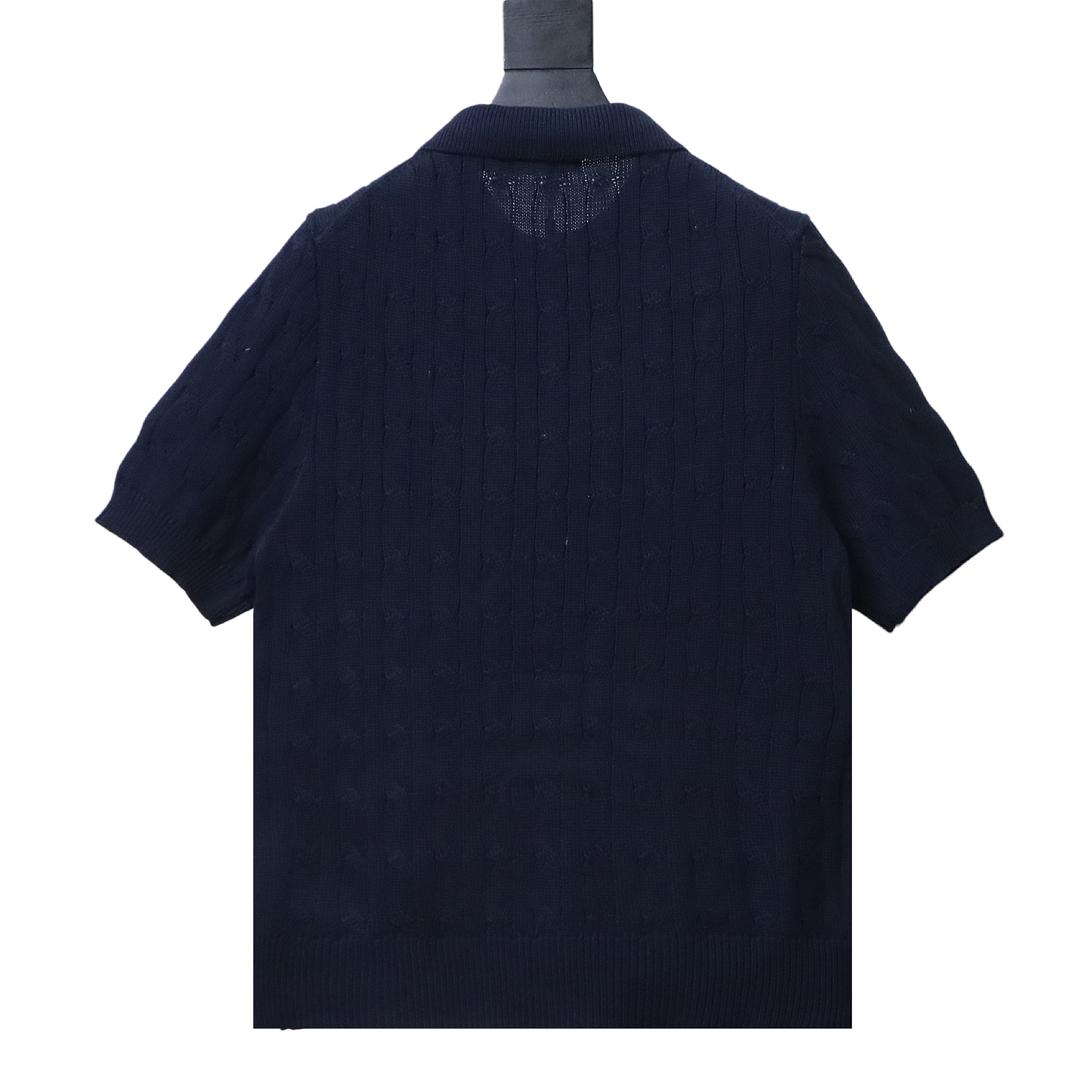 Ralph Lauren Cable-Knit Pony Logo Polo Shirt
