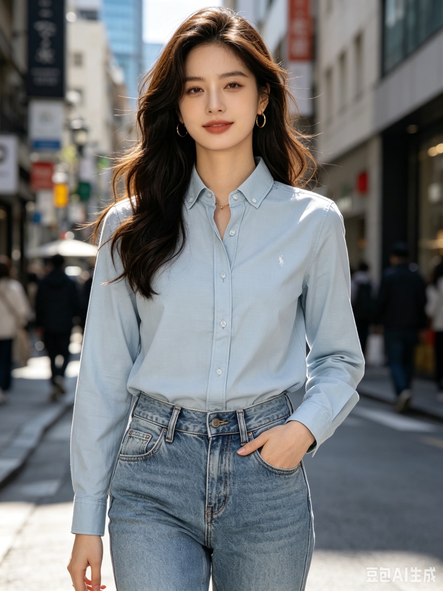 Ralph Lauren Embroidered Pony Logo Shirt