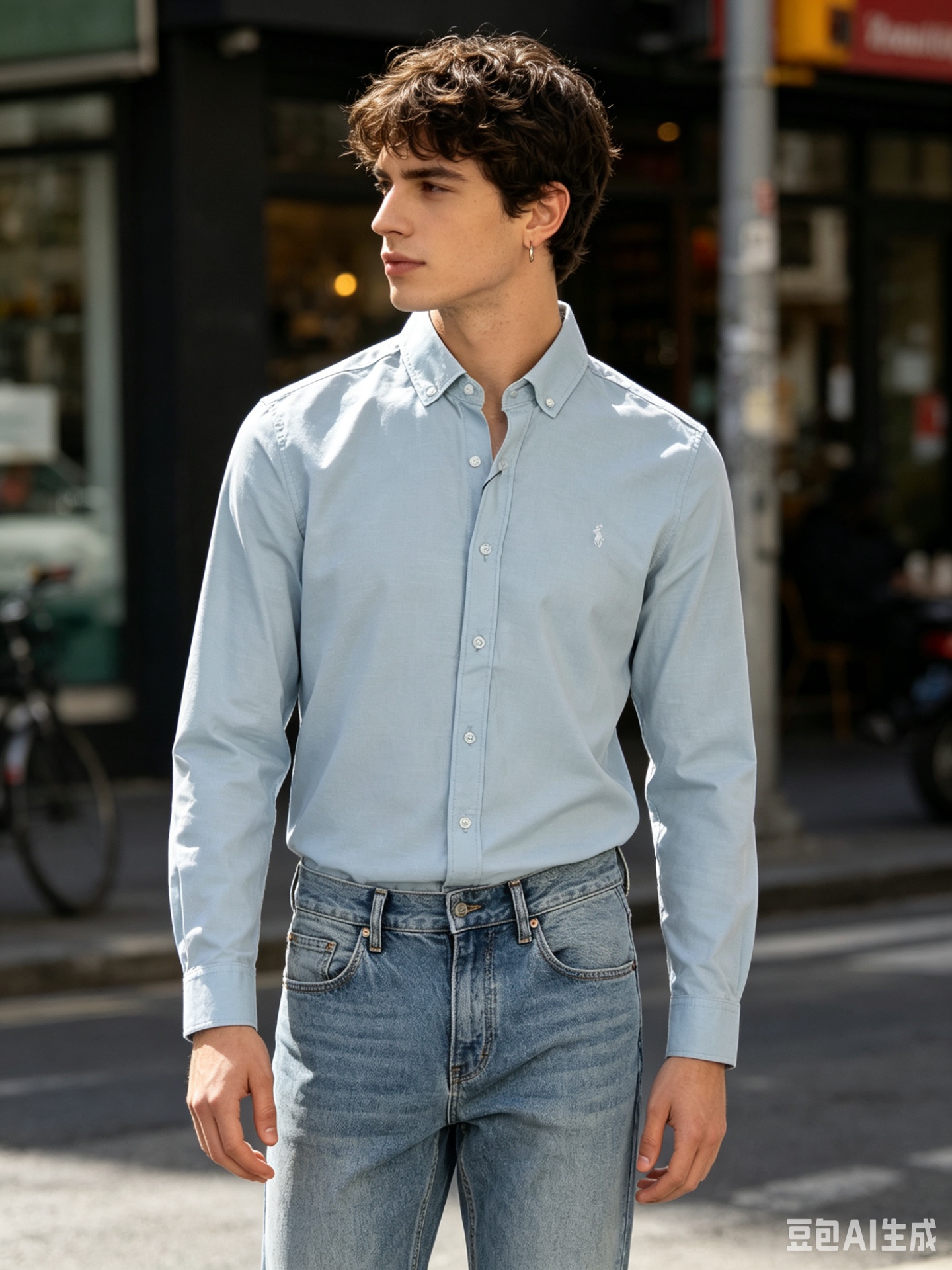 Ralph Lauren Embroidered Pony Logo Shirt
