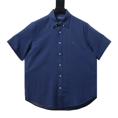 Ralph Lauren Embroidered Pony Logo Short-Sleeve Shirt 01
