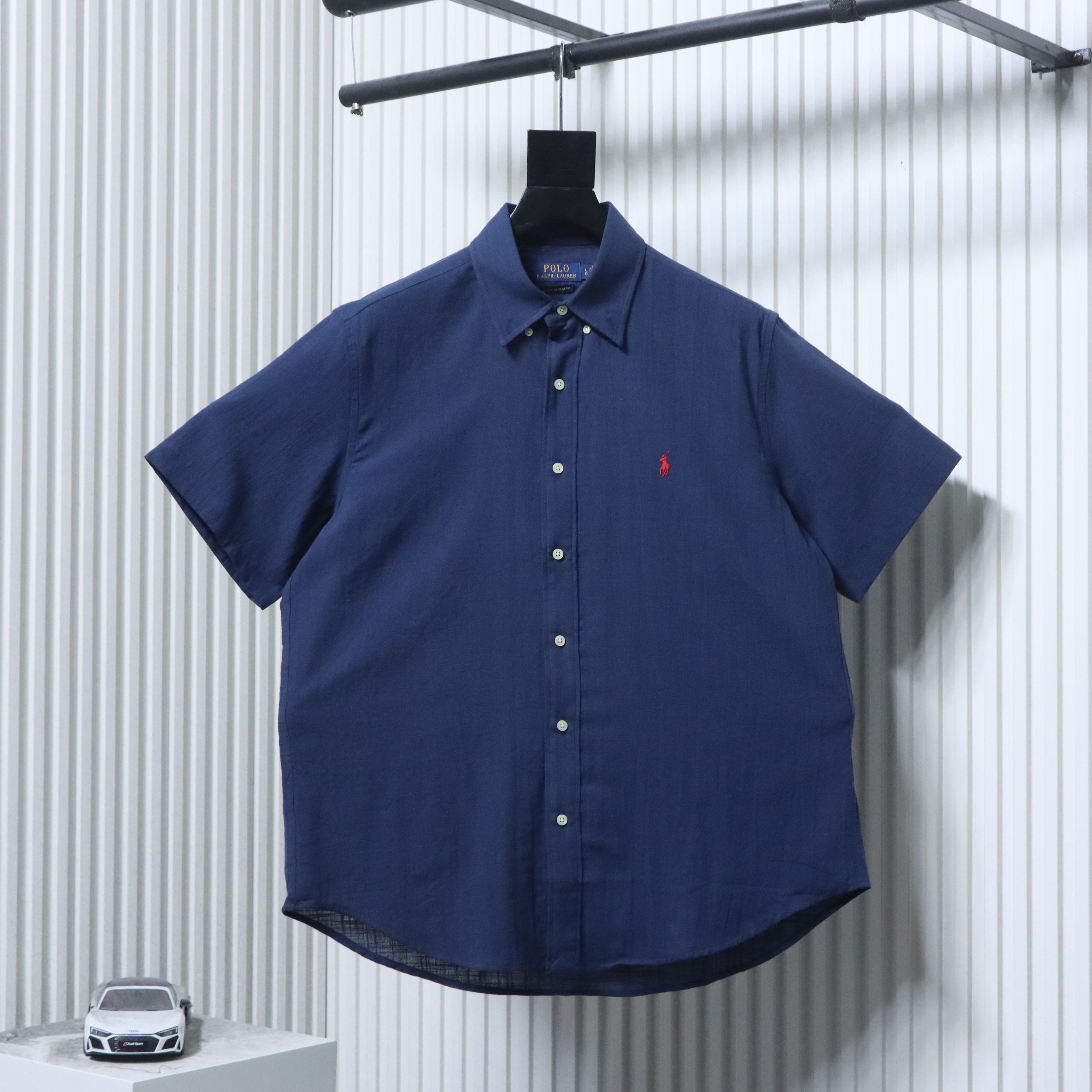 Ralph Lauren Embroidered Pony Logo Short-Sleeve Shirt