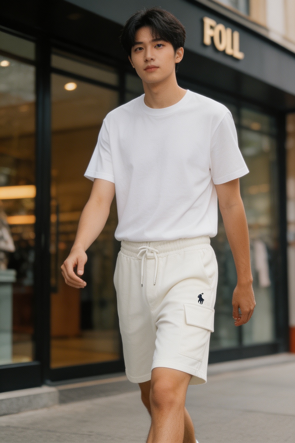Ralph Lauren Embroidered Shorts