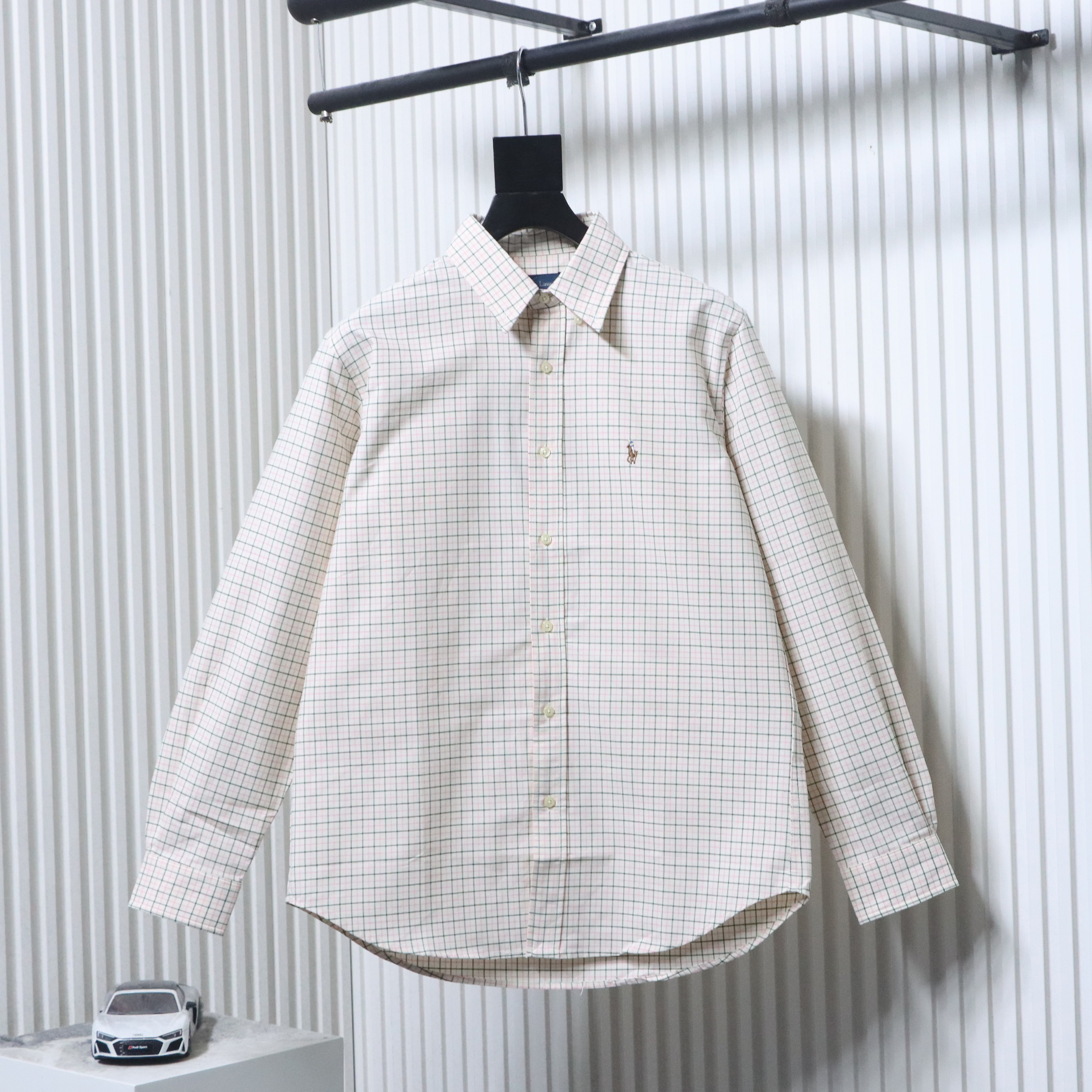 Ralph Lauren Plaid Embroidered Shirt