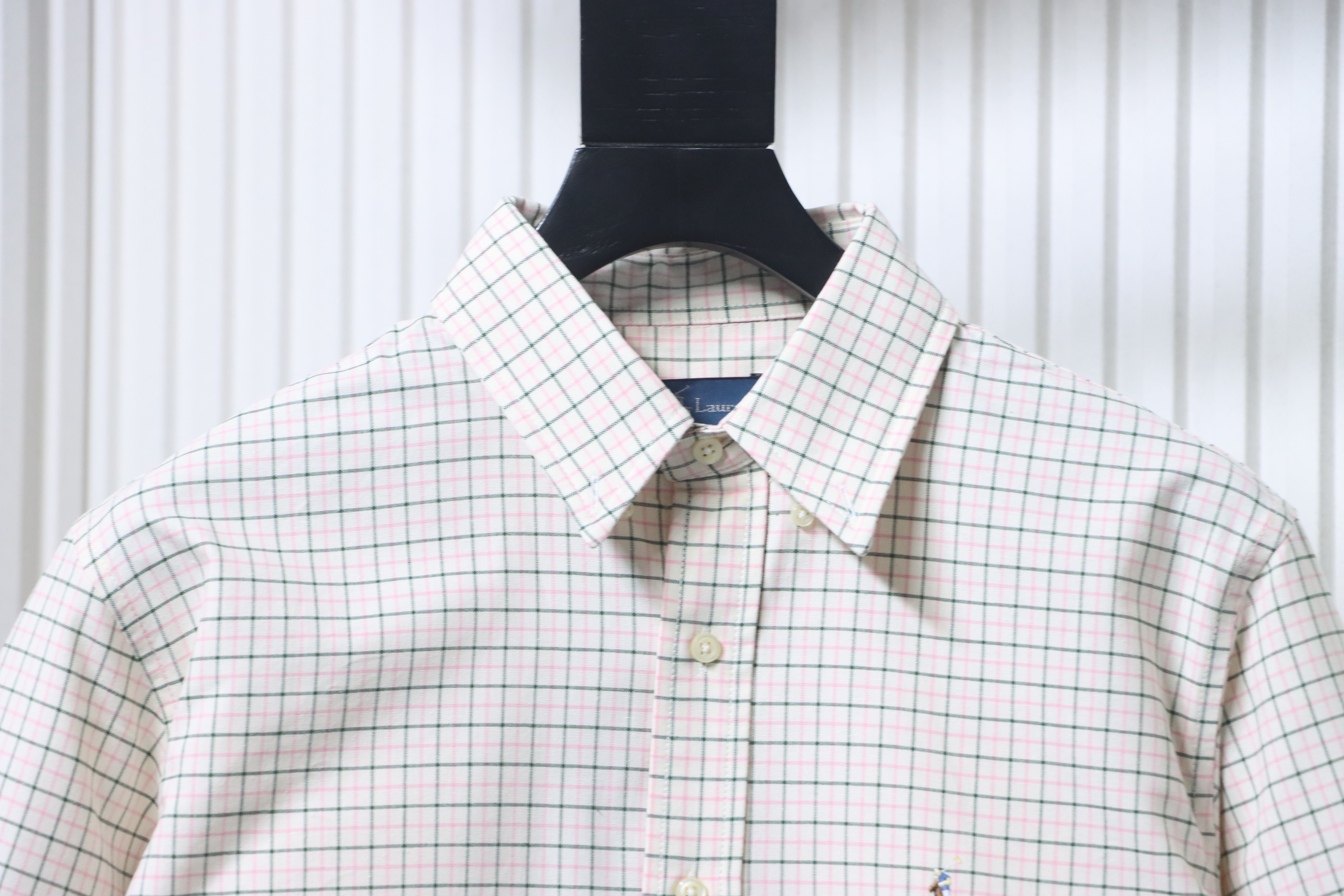 Ralph Lauren Plaid Embroidered Shirt