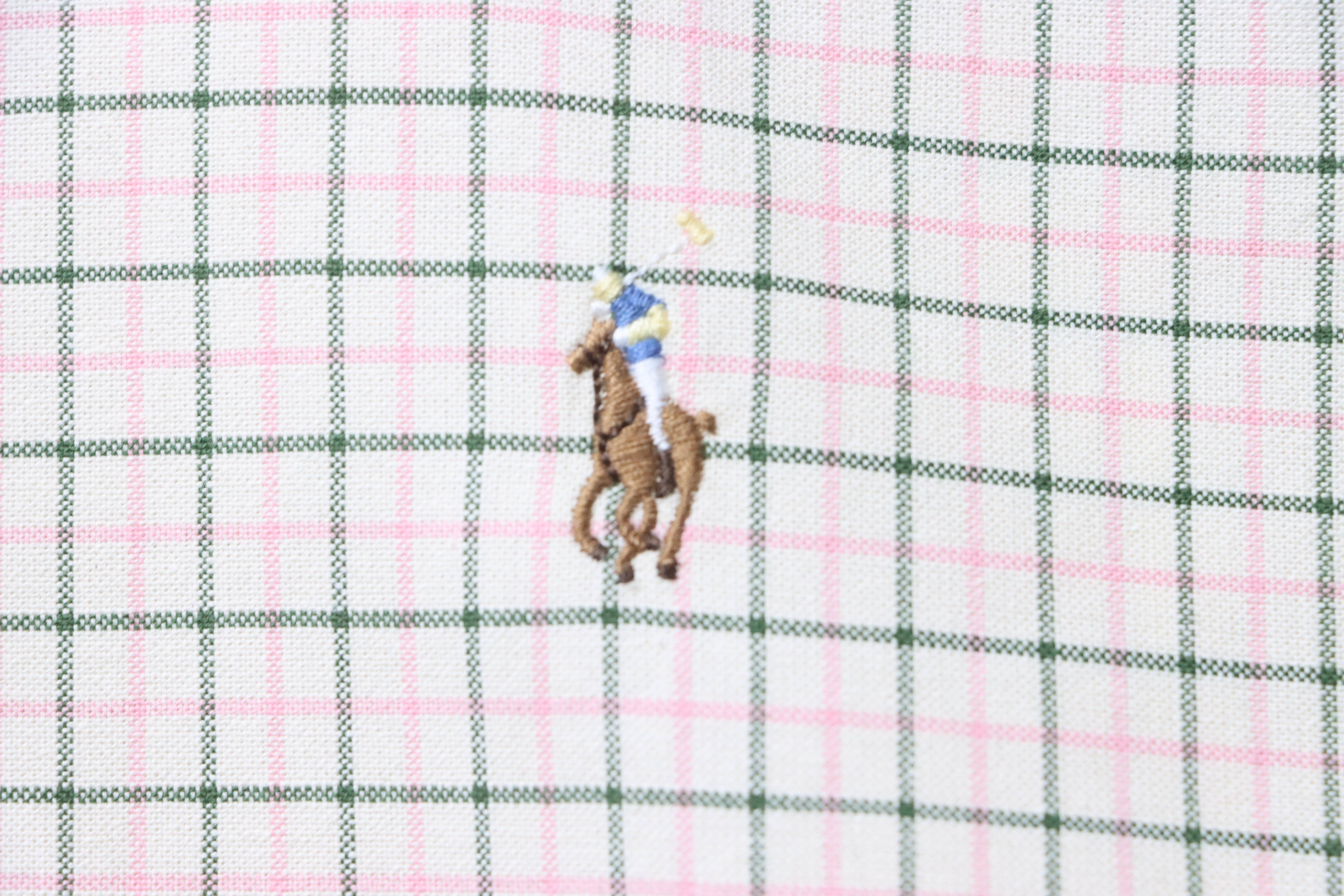 Ralph Lauren Plaid Embroidered Shirt