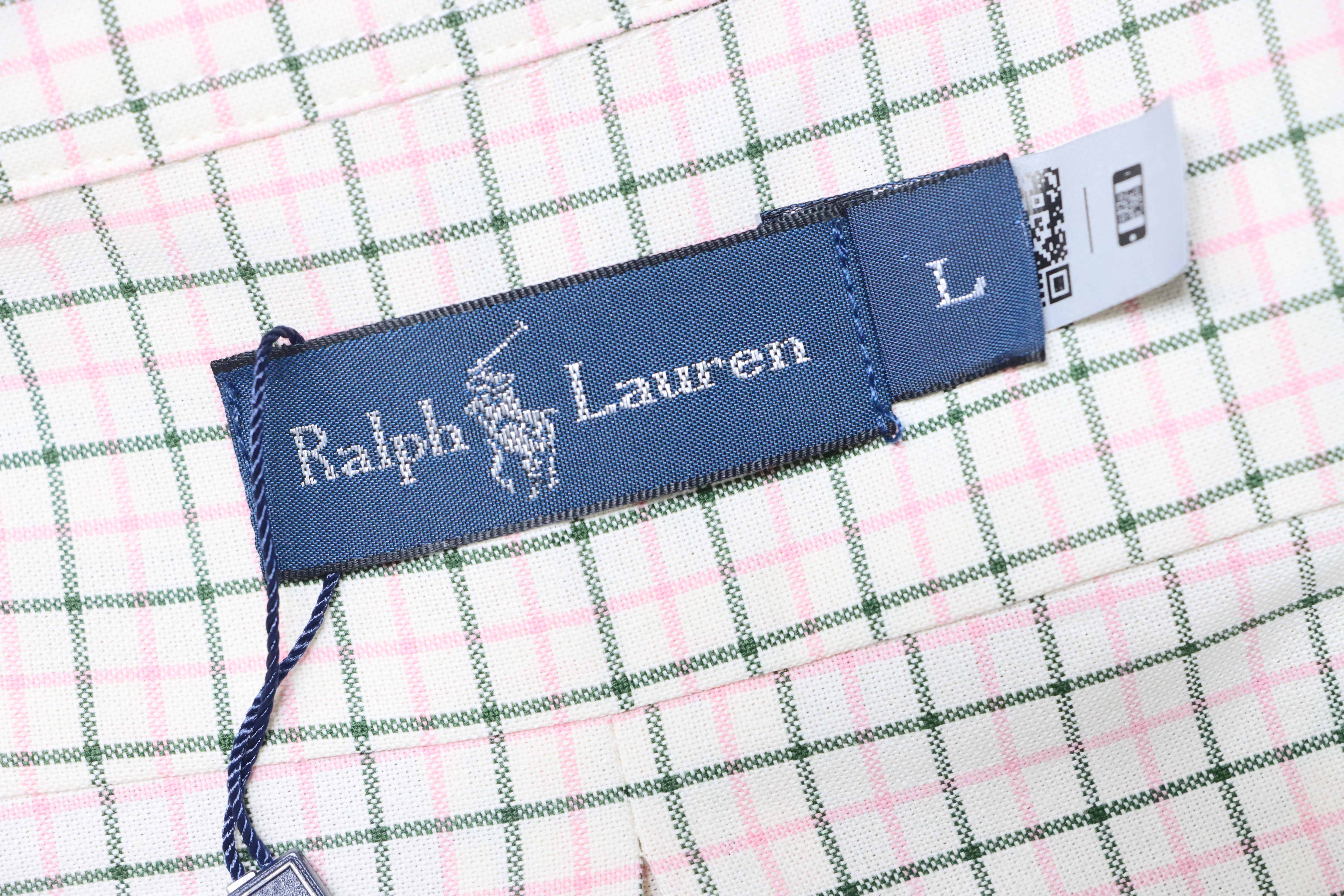 Ralph Lauren Plaid Embroidered Shirt