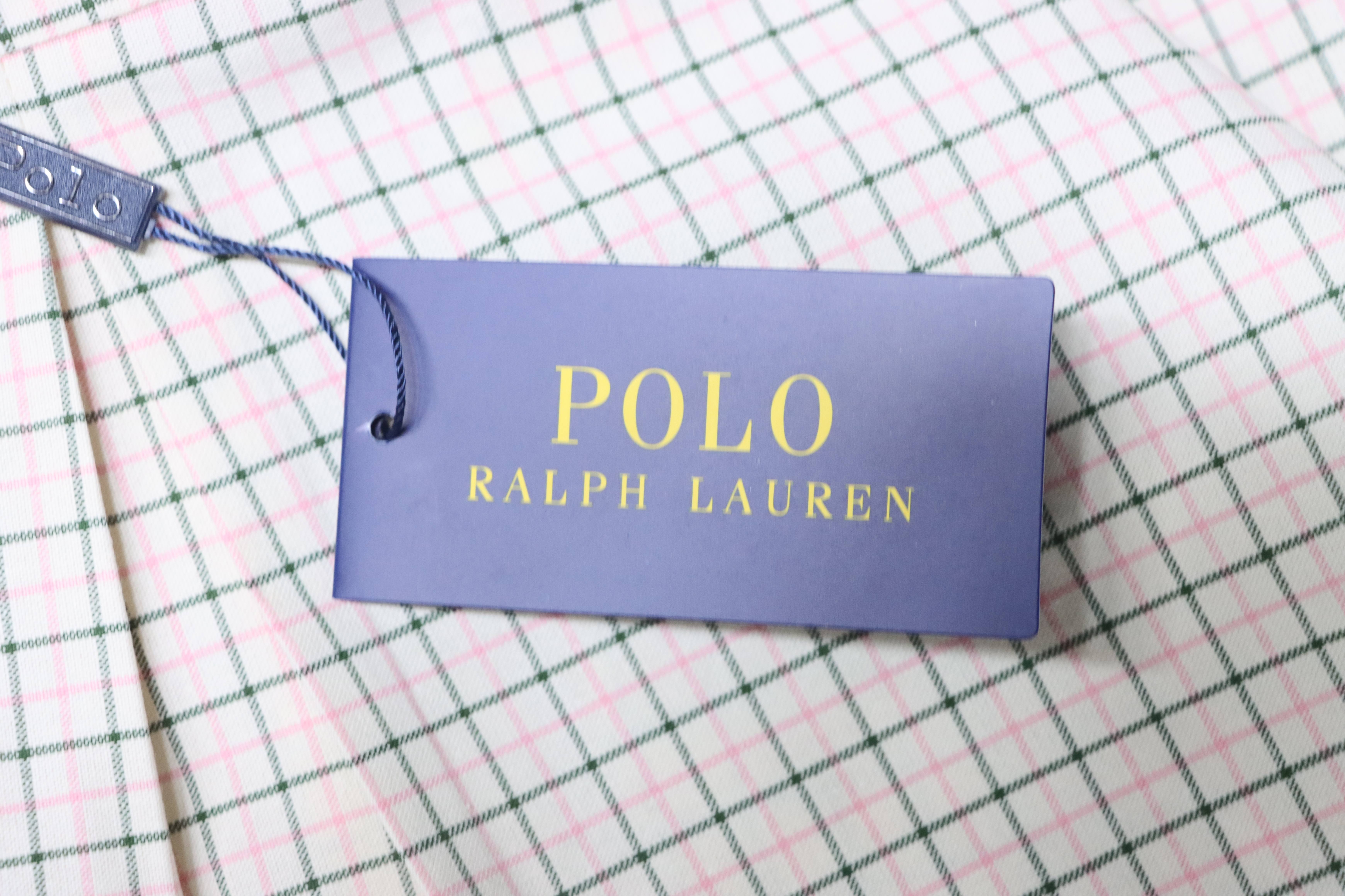 Ralph Lauren Plaid Embroidered Shirt