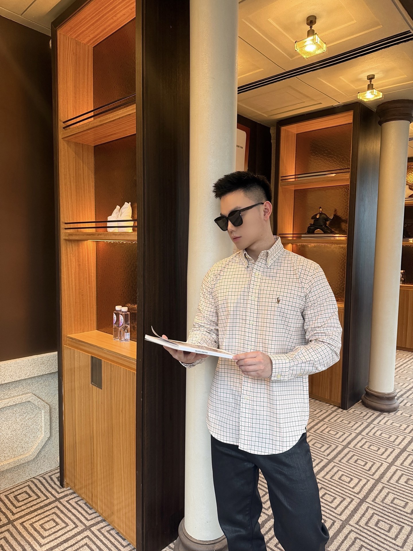 Ralph Lauren Plaid Embroidered Shirt