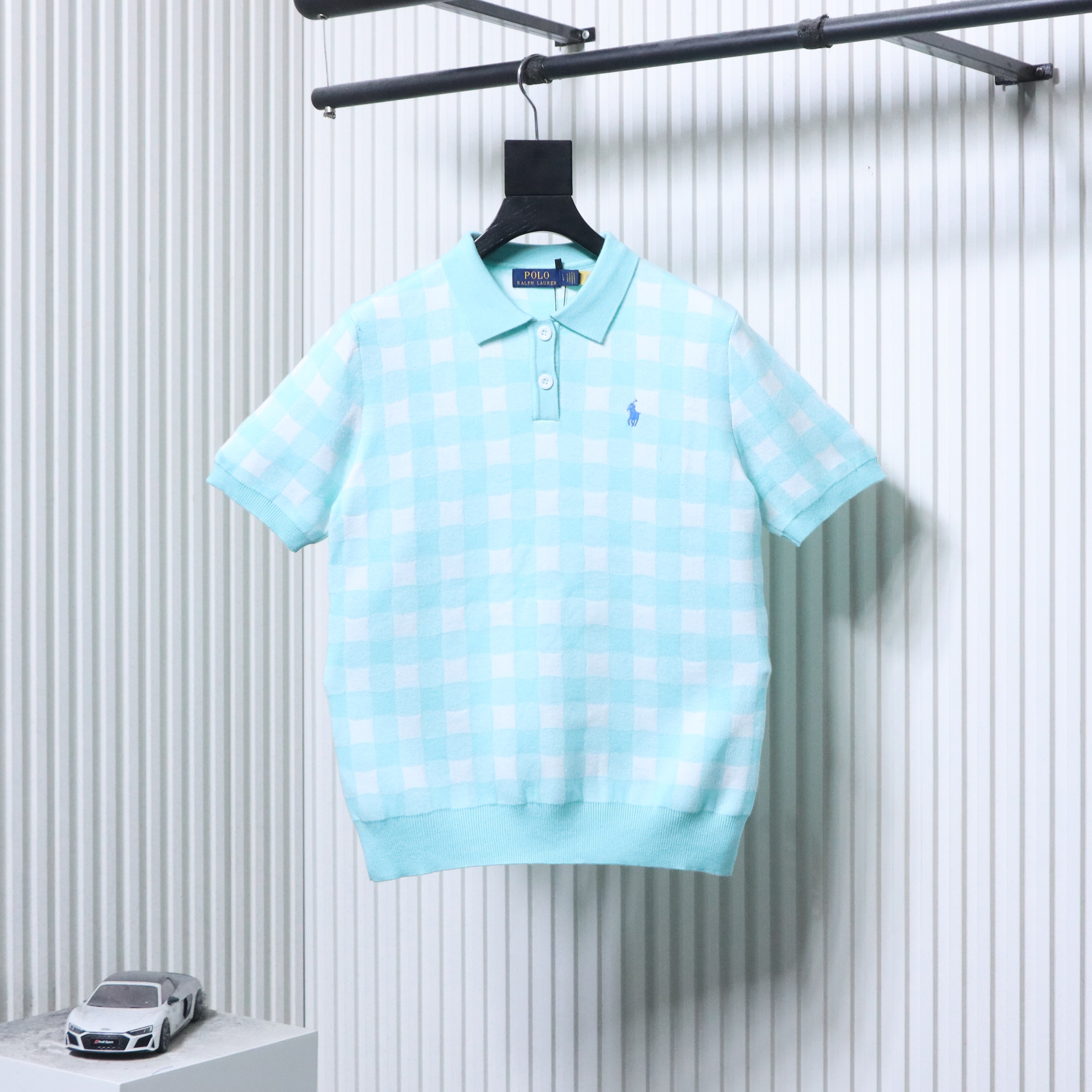 Ralph Lauren Plaid Polo Shirt