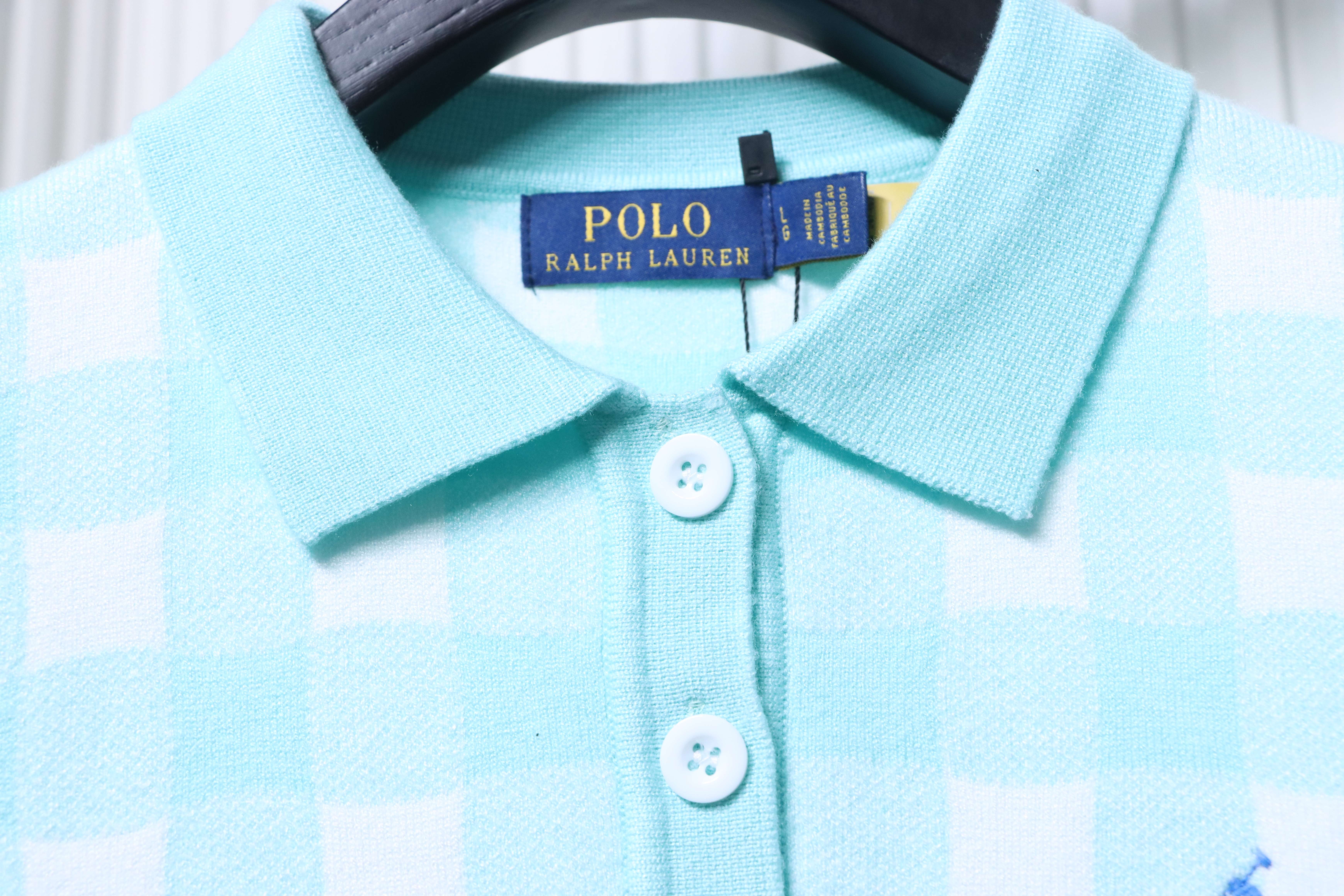 Ralph Lauren Plaid Polo Shirt