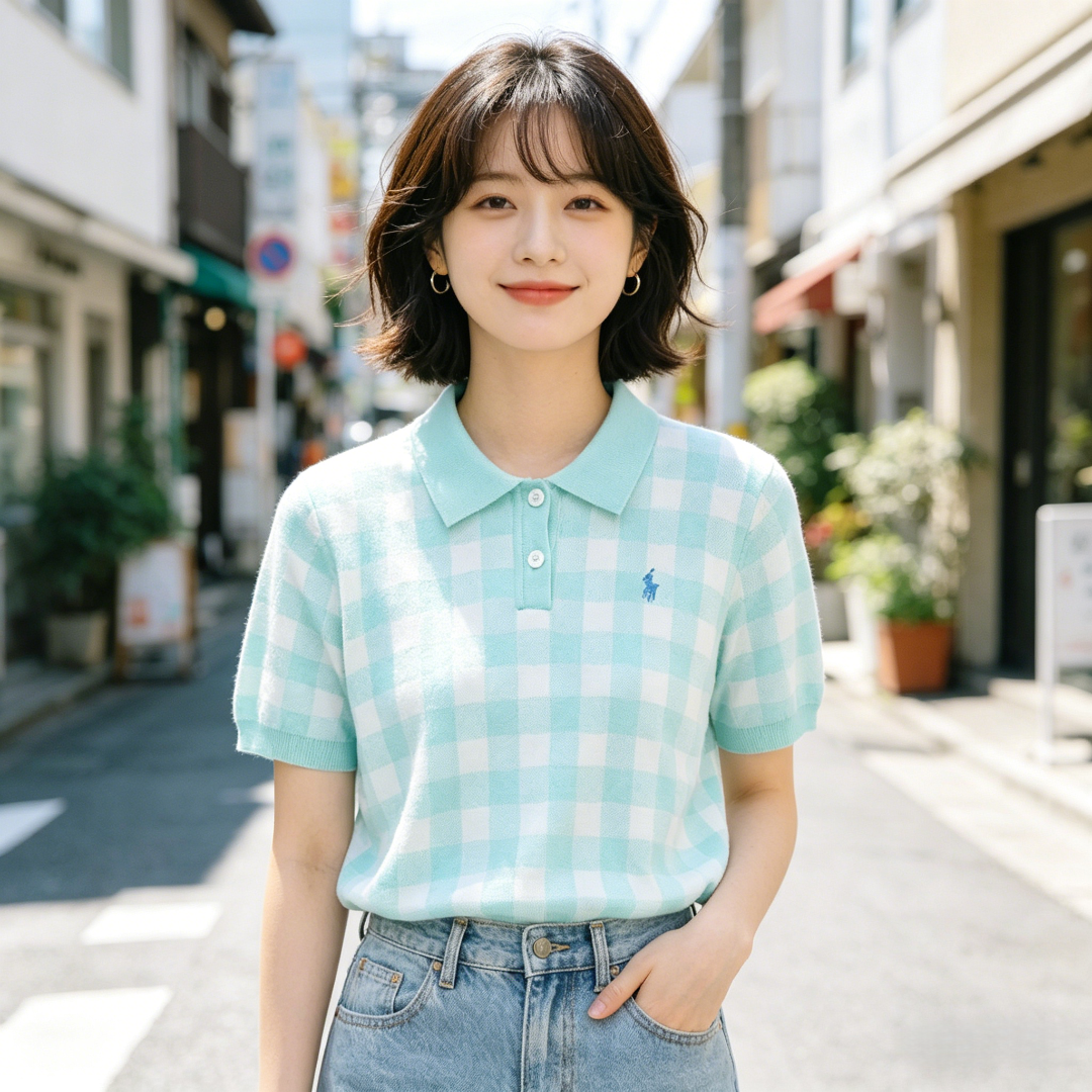 Ralph Lauren Plaid Polo Shirt