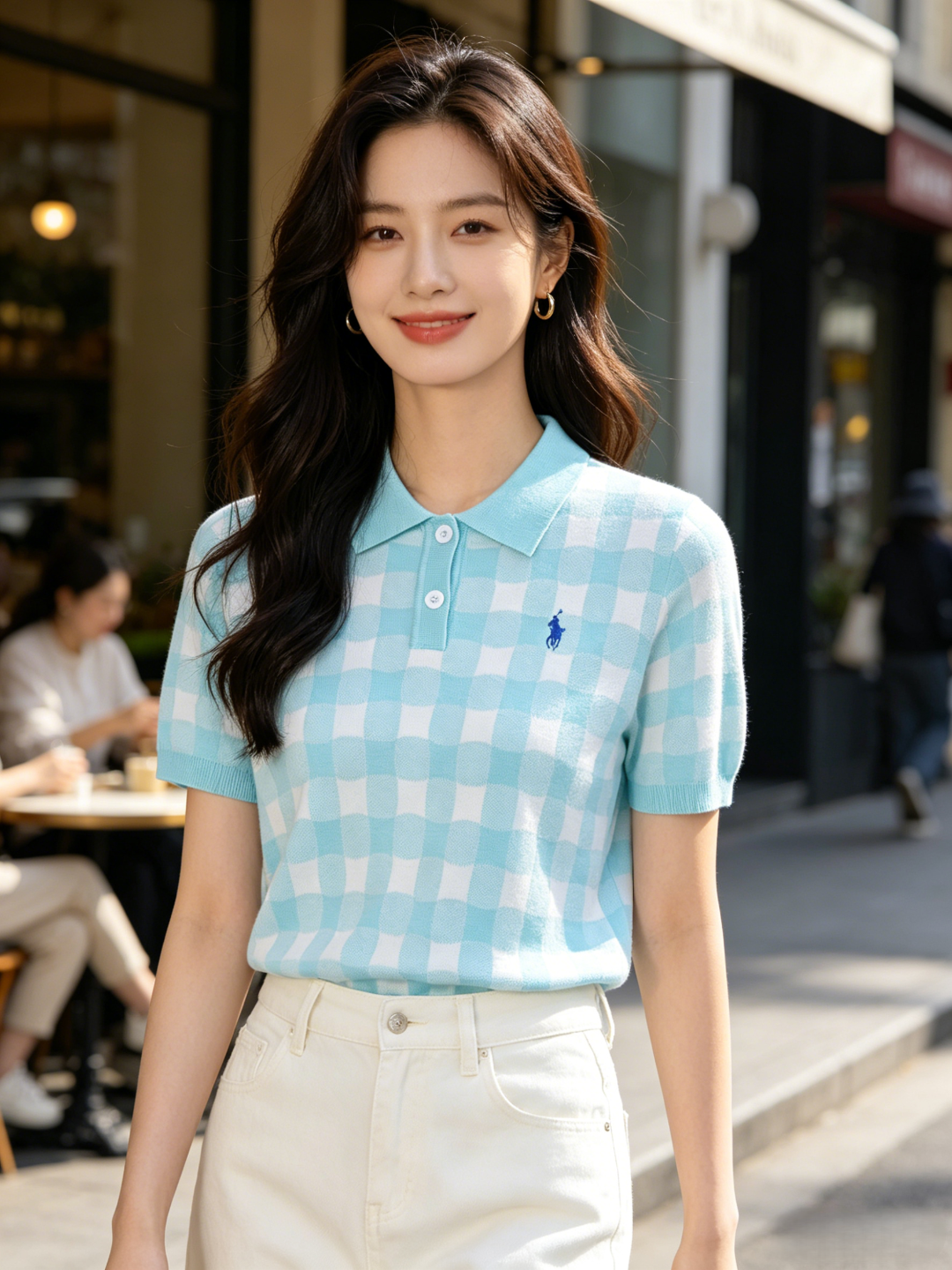 Ralph Lauren Plaid Polo Shirt