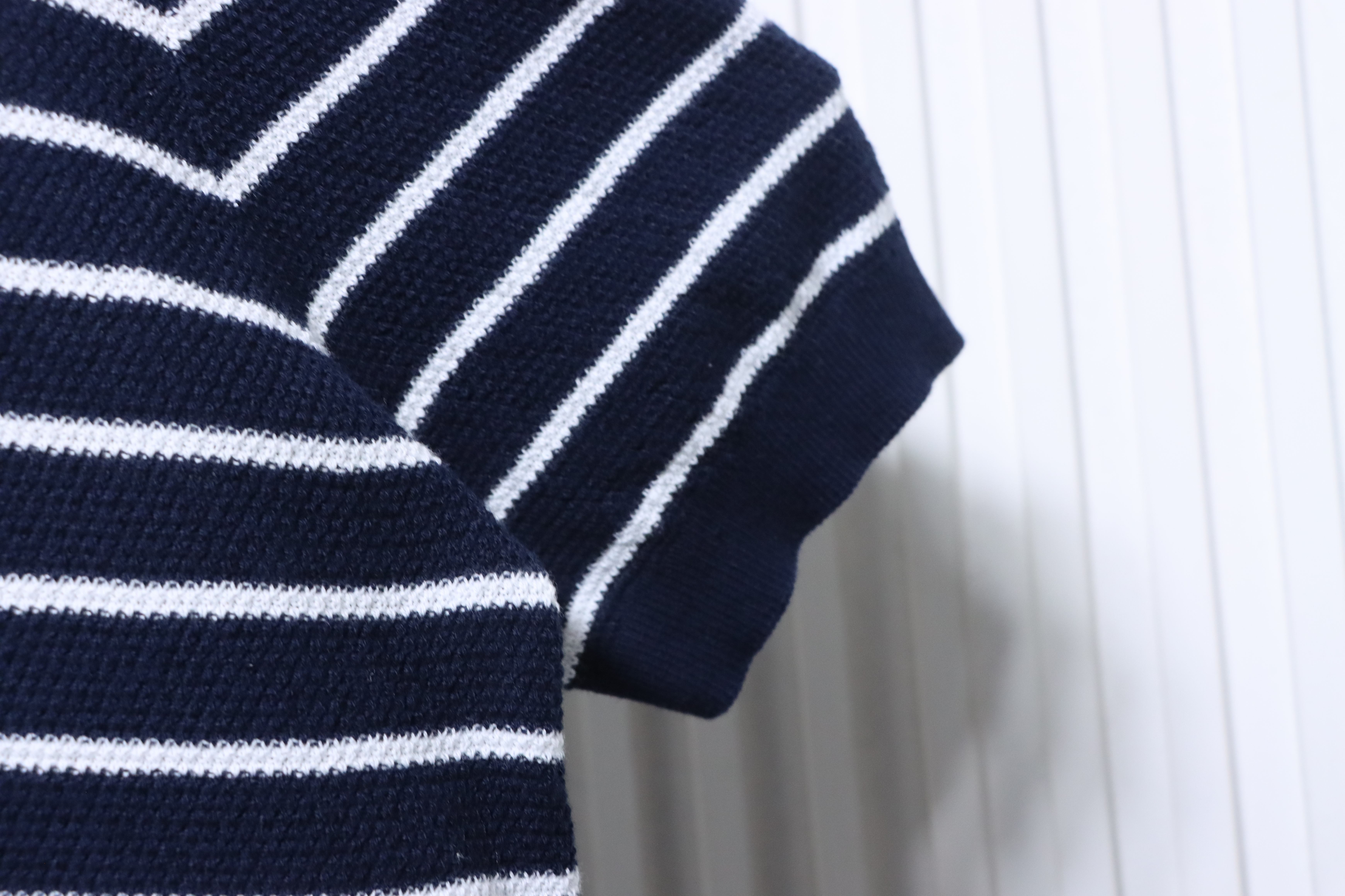 Ralph Lauren Striped Pony Logo Polo Shirt