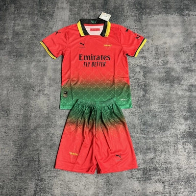 AC Milan Kids Red Jersey 01