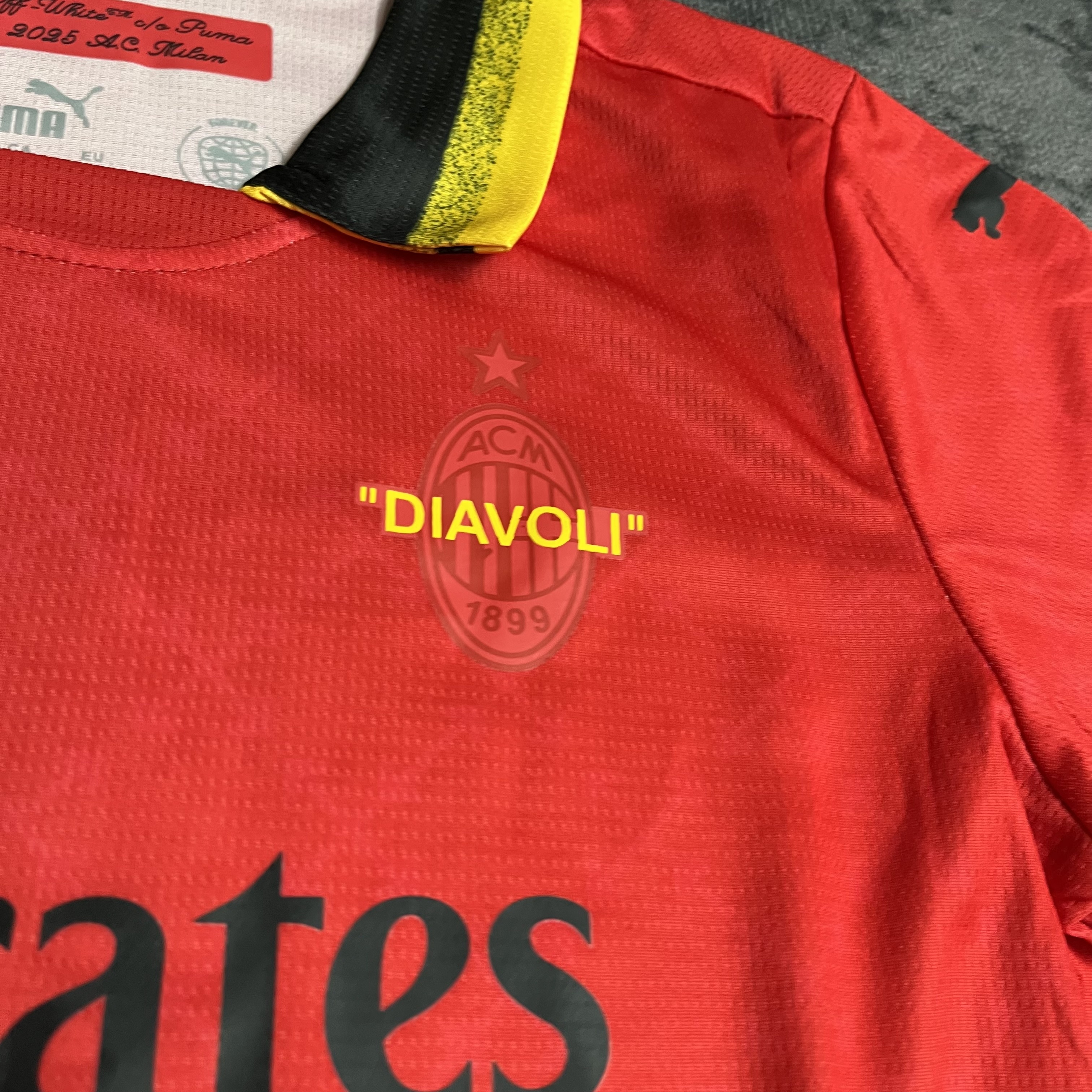 AC Milan Kids Red Jersey