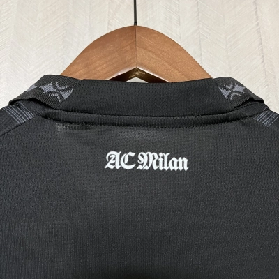 AC Milan Mens Black Joint Edition Jersey 02