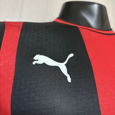 AC Milan Mens Player Version Home Jersey 02