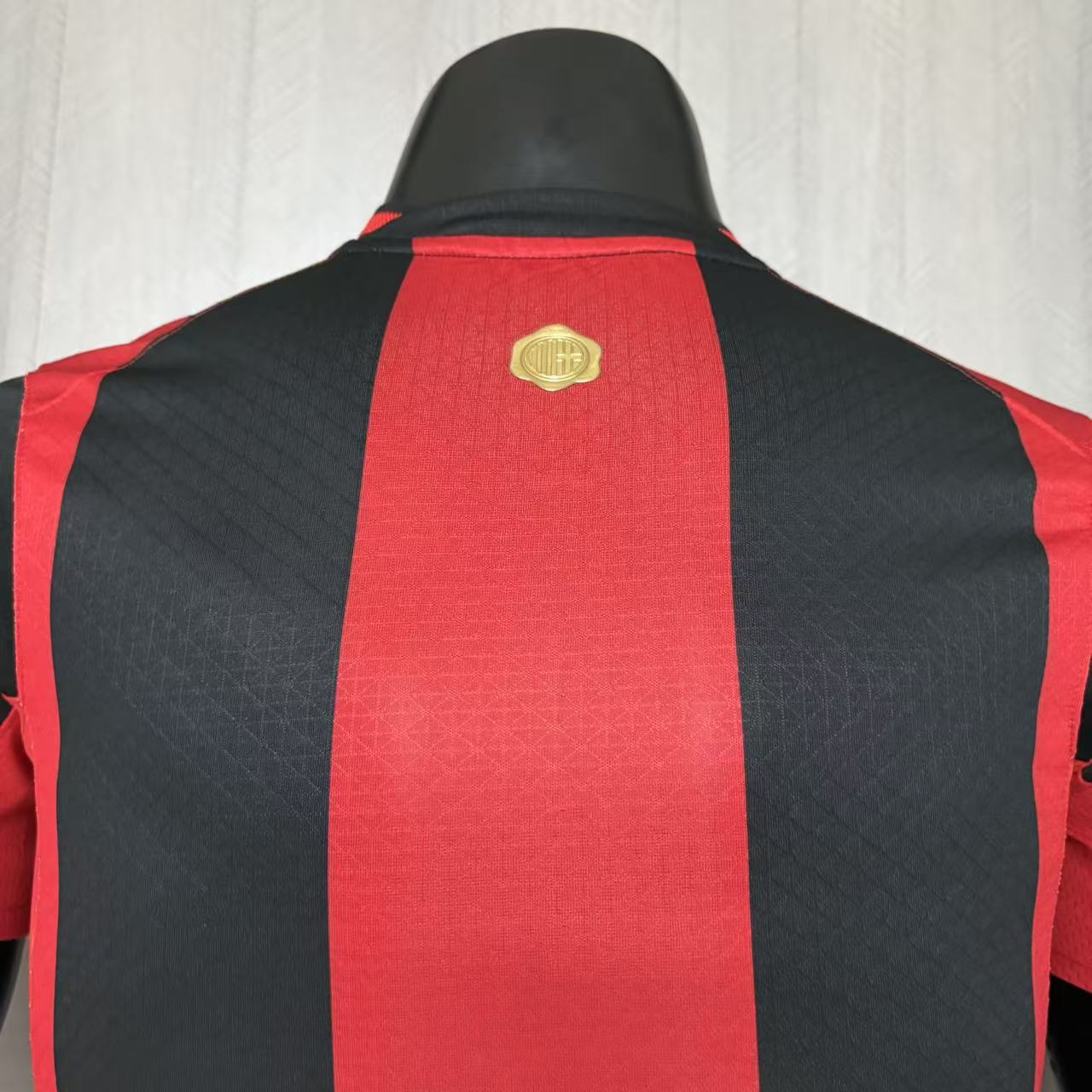 AC Milan Mens Player Version Home Jersey